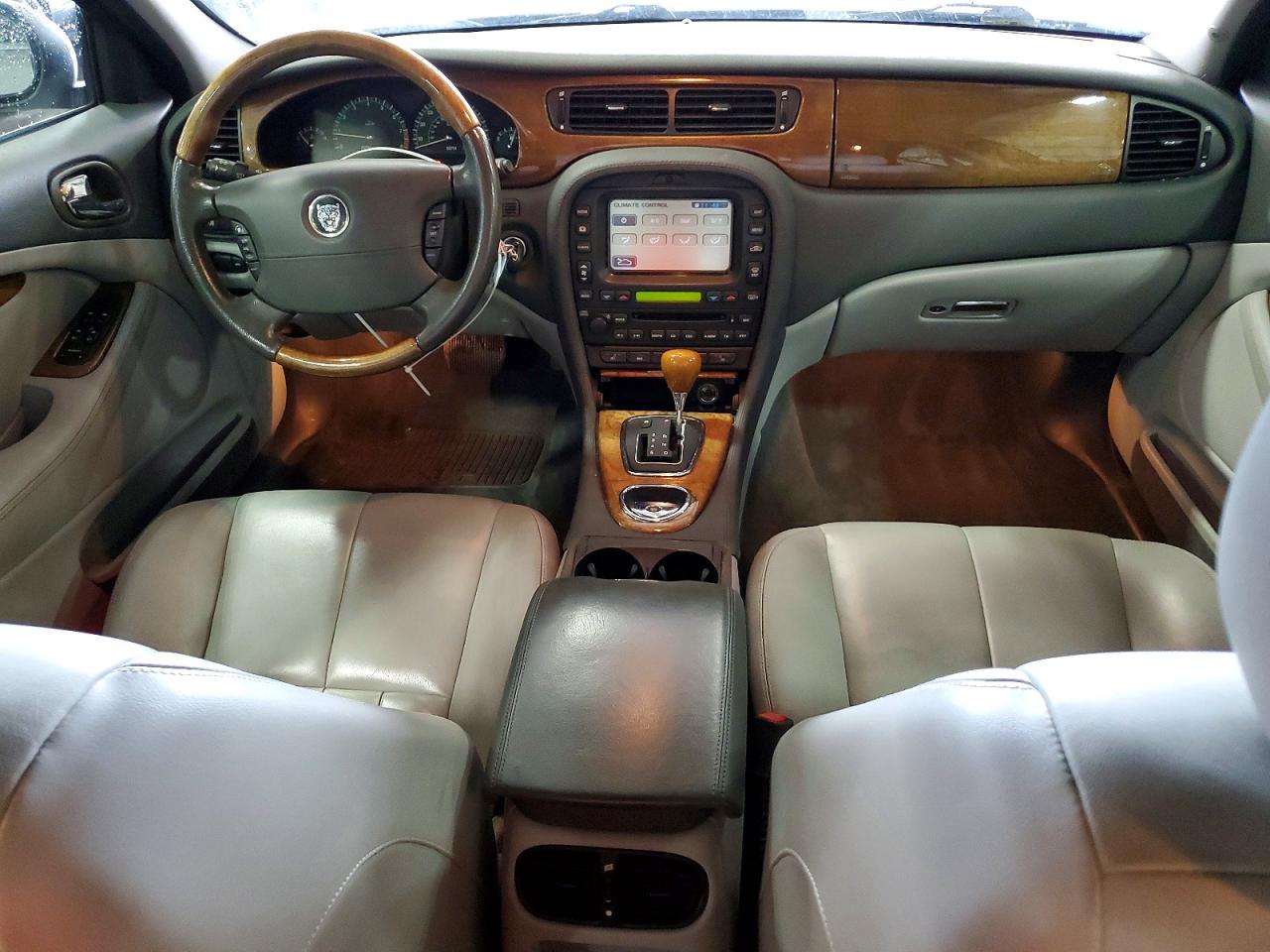 2003 Jaguar S-type Gray vin: SAJEA01U93HM73276
