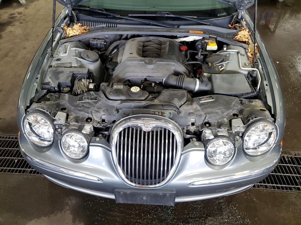 2003 Jaguar S-type Gray vin: SAJEA01U93HM73276