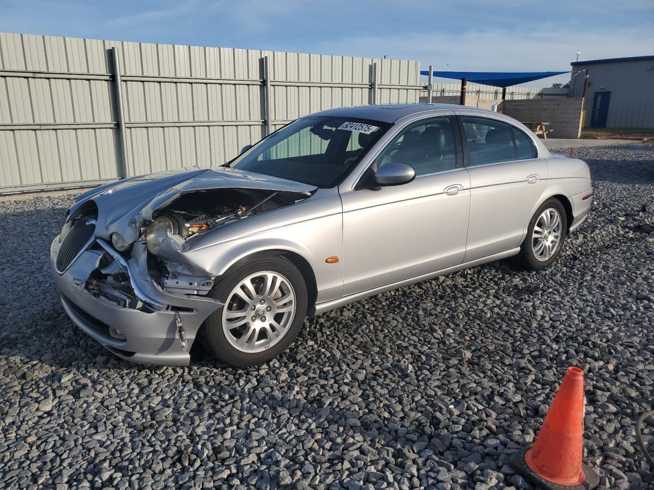 2003 Jaguar S-type Silver vin: SAJEA01U93HM88313