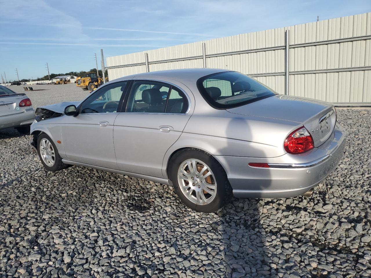 2003 Jaguar S-type Silver vin: SAJEA01U93HM88313