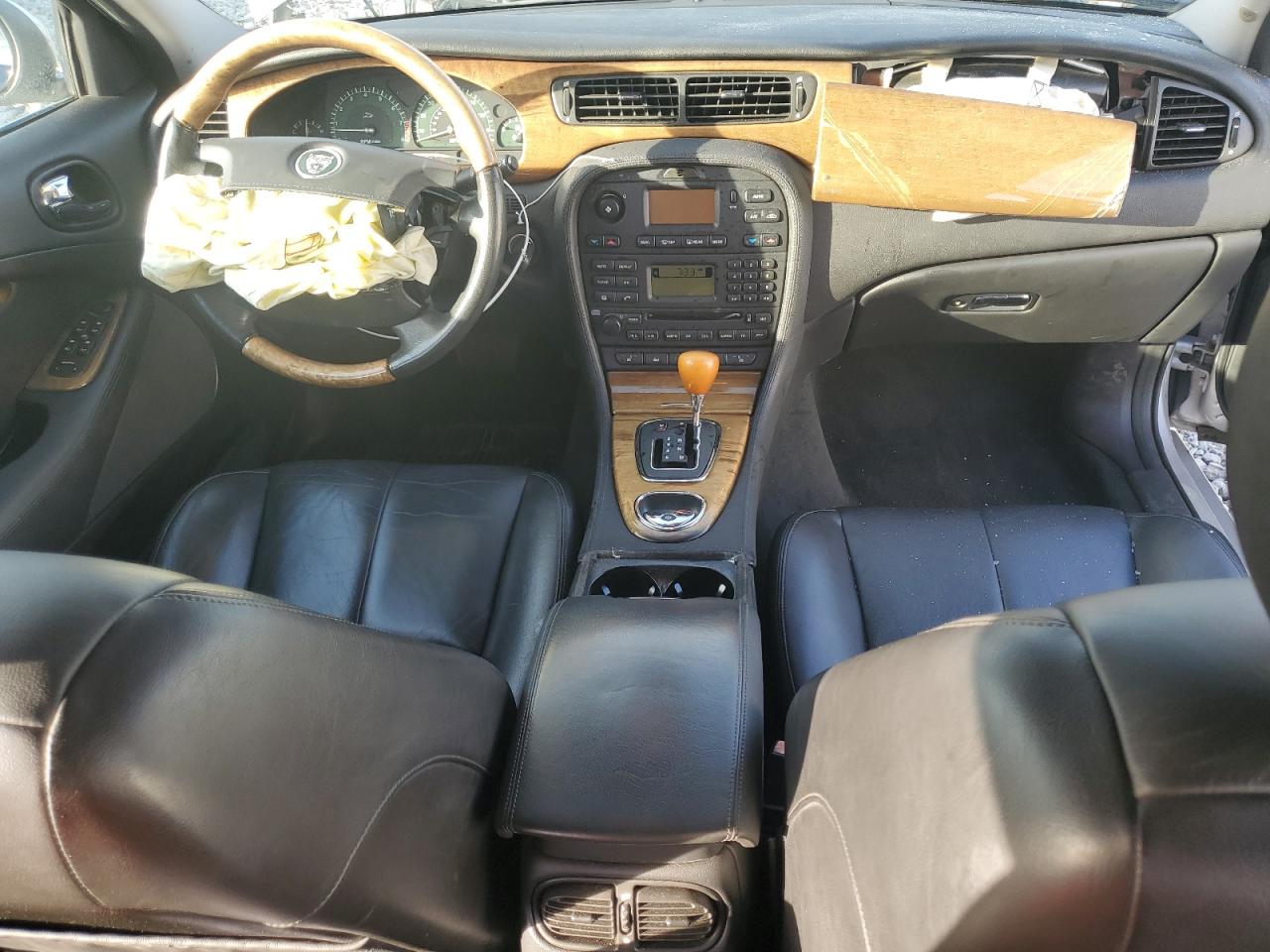 2003 Jaguar S-type Silver vin: SAJEA01U93HM88313