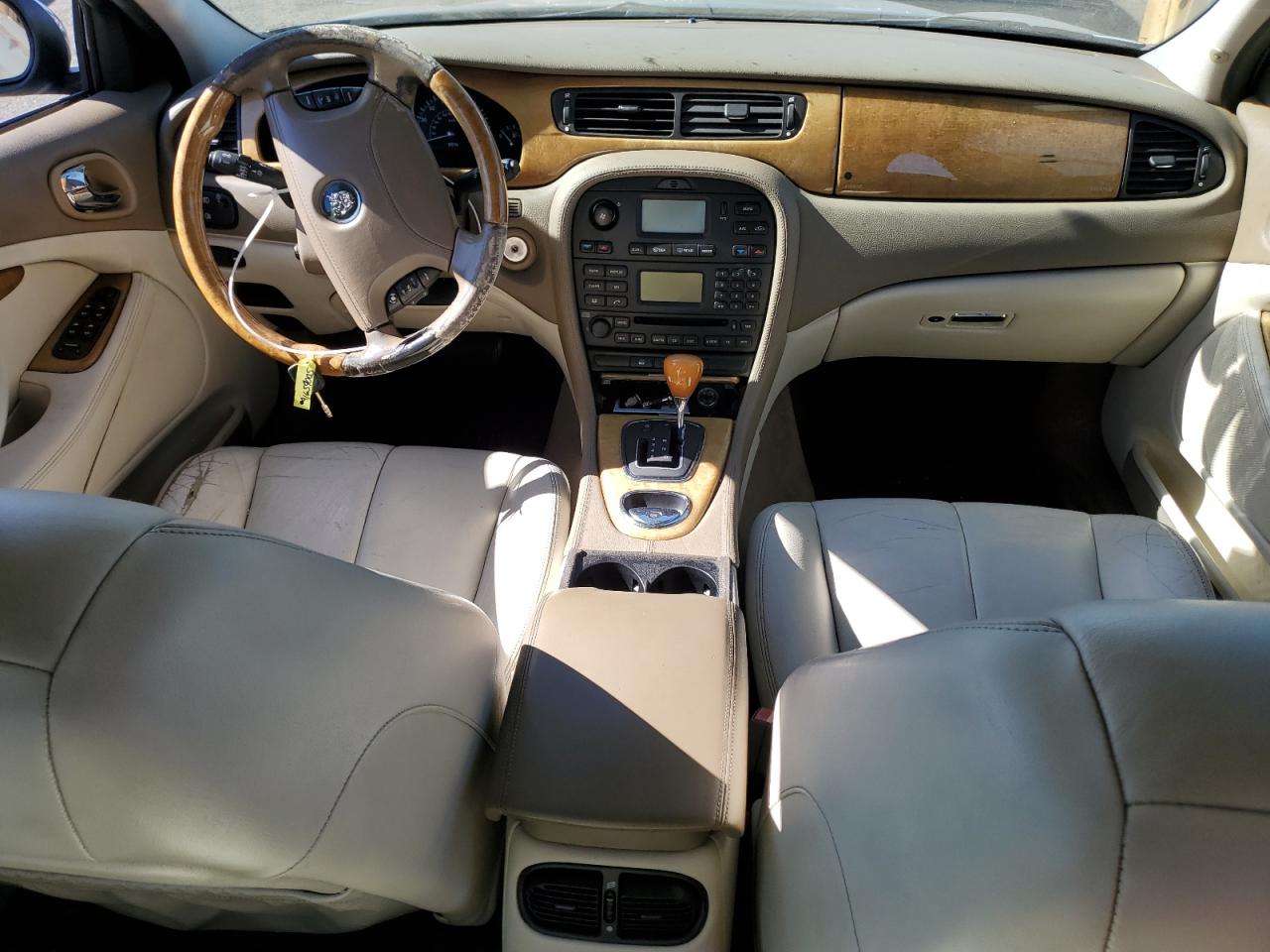 2003 Jaguar S-type Blue vin: SAJEA01UX3HM92502
