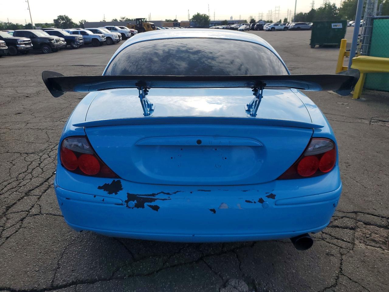 2003 Jaguar S-type R Blue vin: SAJEA03V431M63575