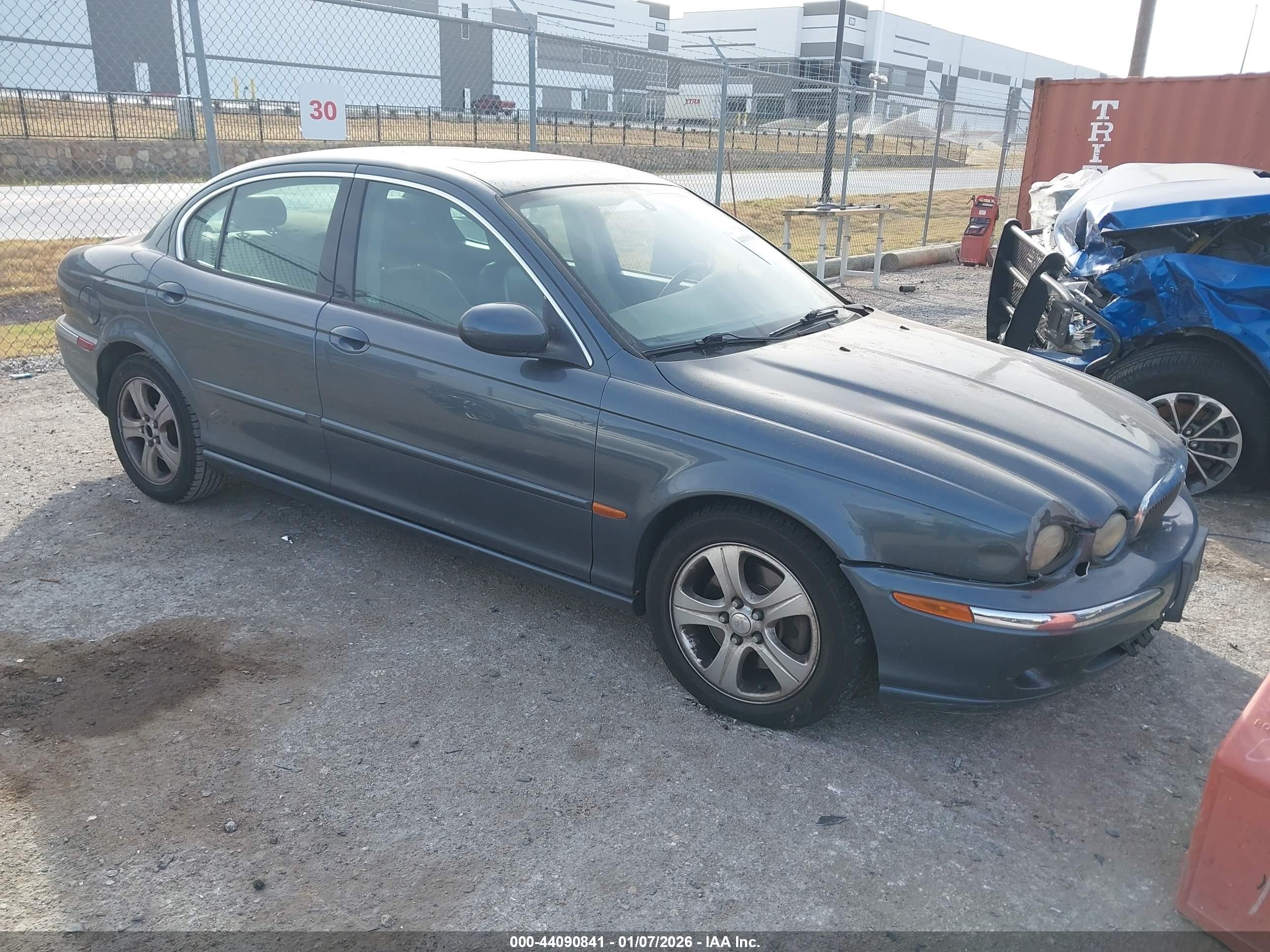 2002 Jaguar X-type 3.0l Gray vin: SAJEA51C02WC24026