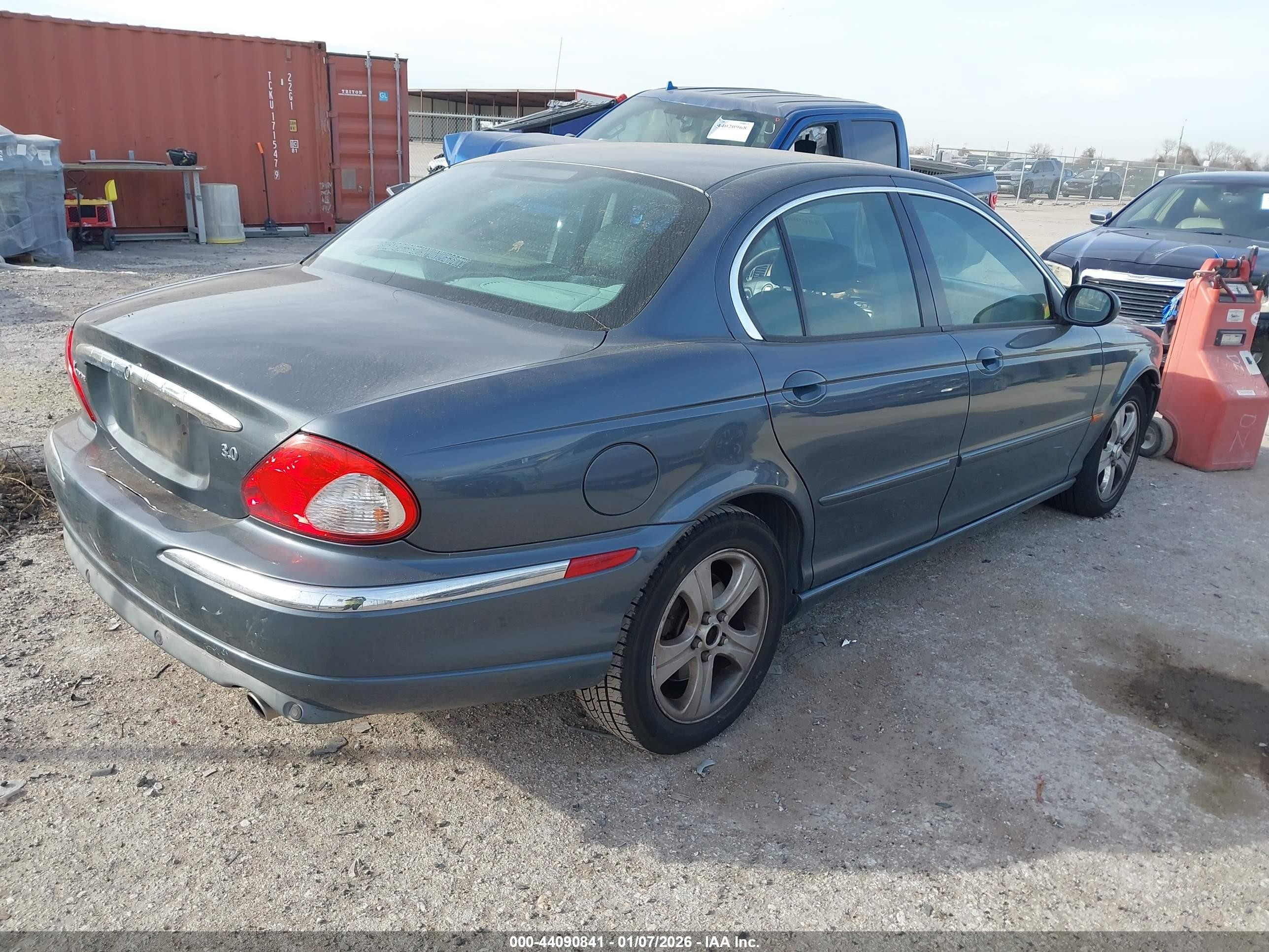 2002 Jaguar X-type 3.0l Gray vin: SAJEA51C02WC24026