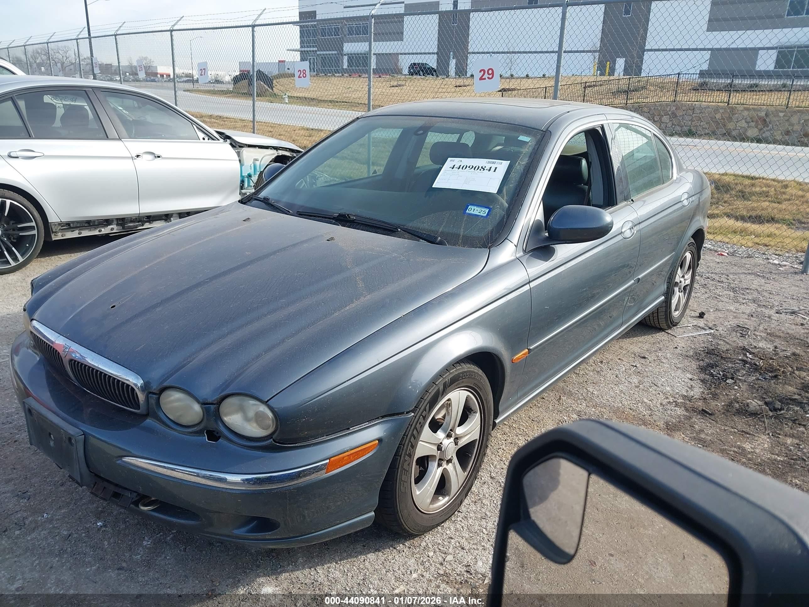 2002 Jaguar X-type 3.0l Gray vin: SAJEA51C02WC24026