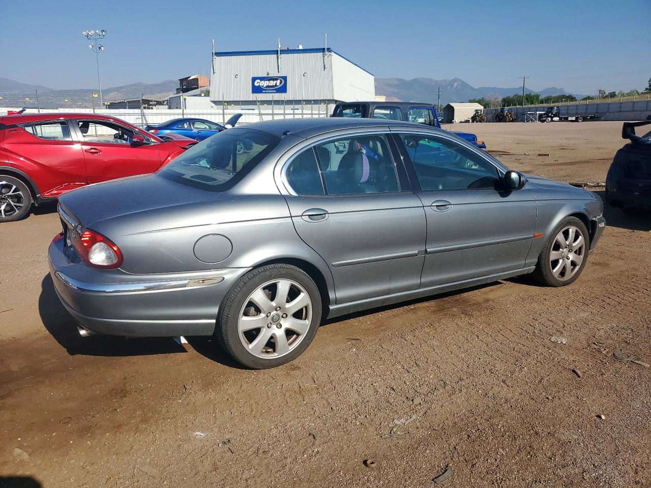 2004 Jaguar X-type 3.0 Silver vin: SAJEA51C14WD58787
