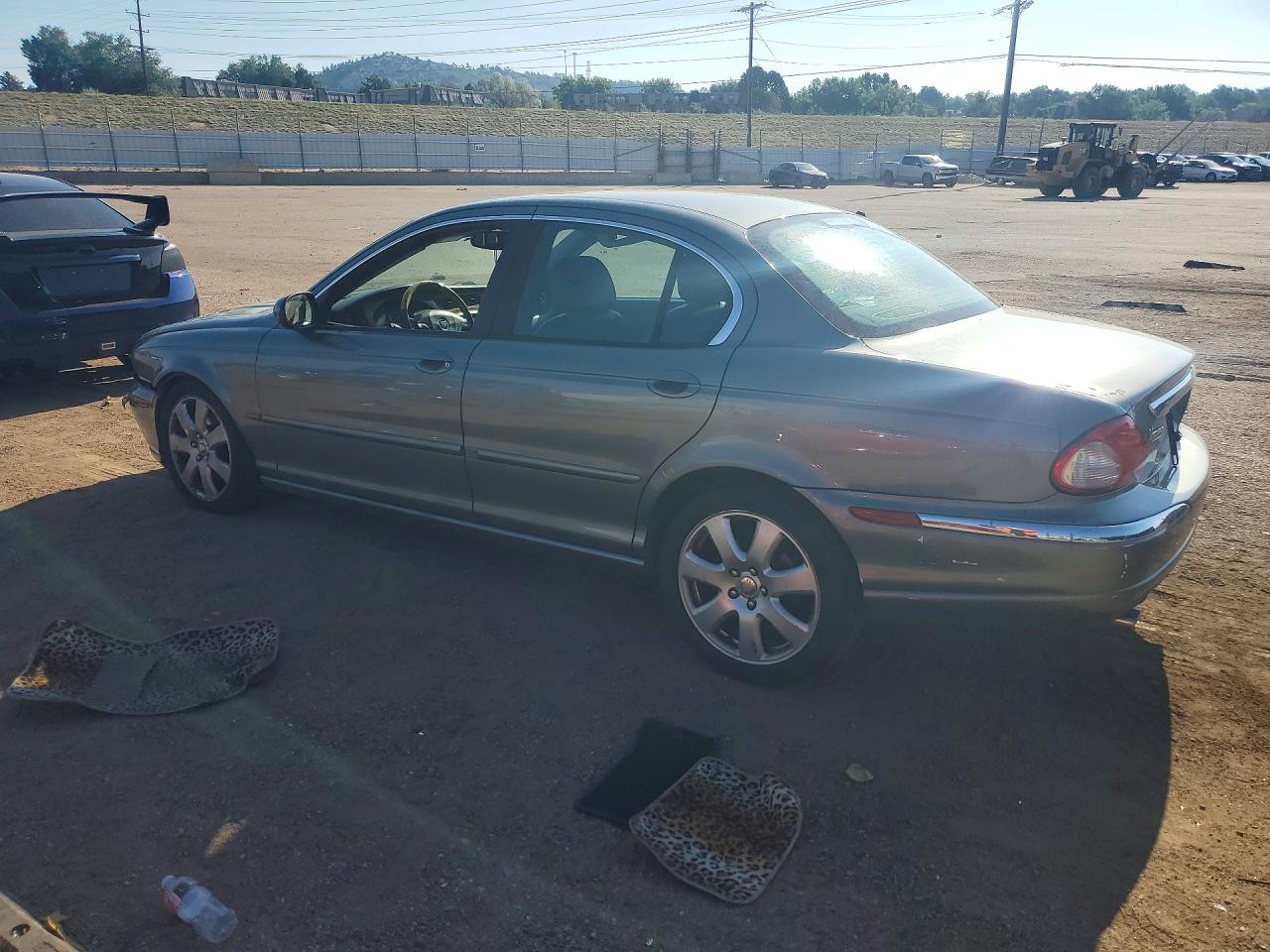 2004 Jaguar X-type 3.0 Silver vin: SAJEA51C14WD58787