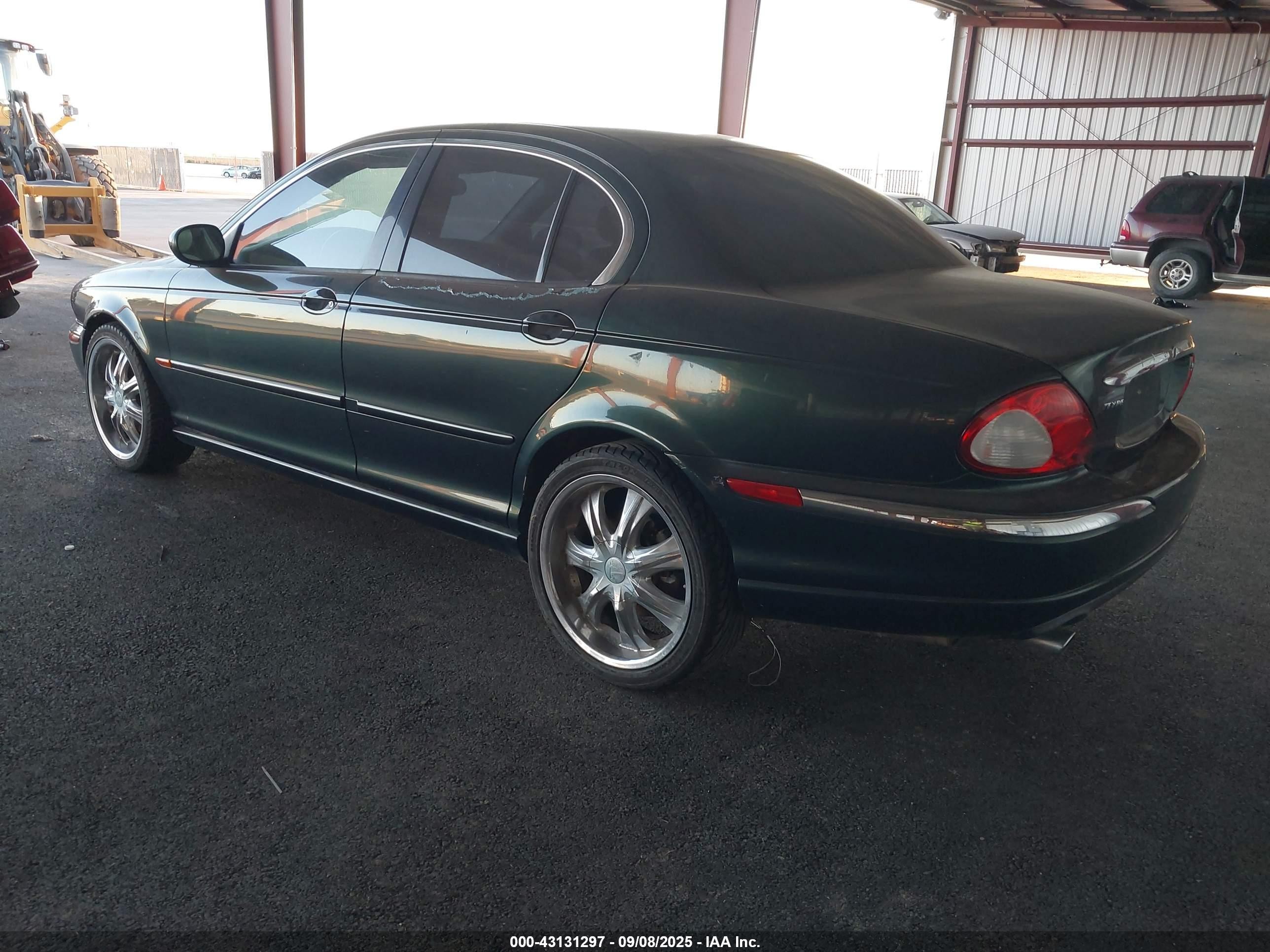 2002 Jaguar X-type 3.0l Green vin: SAJEA51C22WC58341