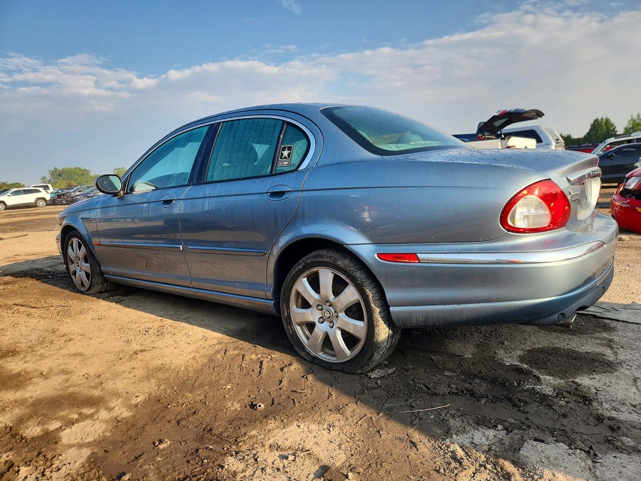 2004 Jaguar X-type 3.0 Blue vin: SAJEA51C24WD95363