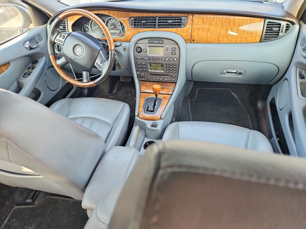 2004 Jaguar X-type 3.0 Blue vin: SAJEA51C24WD95363