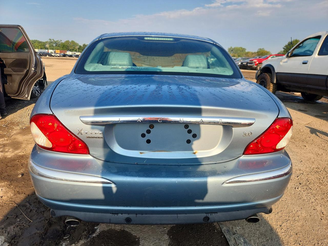 2004 Jaguar X-type 3.0 Blue vin: SAJEA51C24WD95363