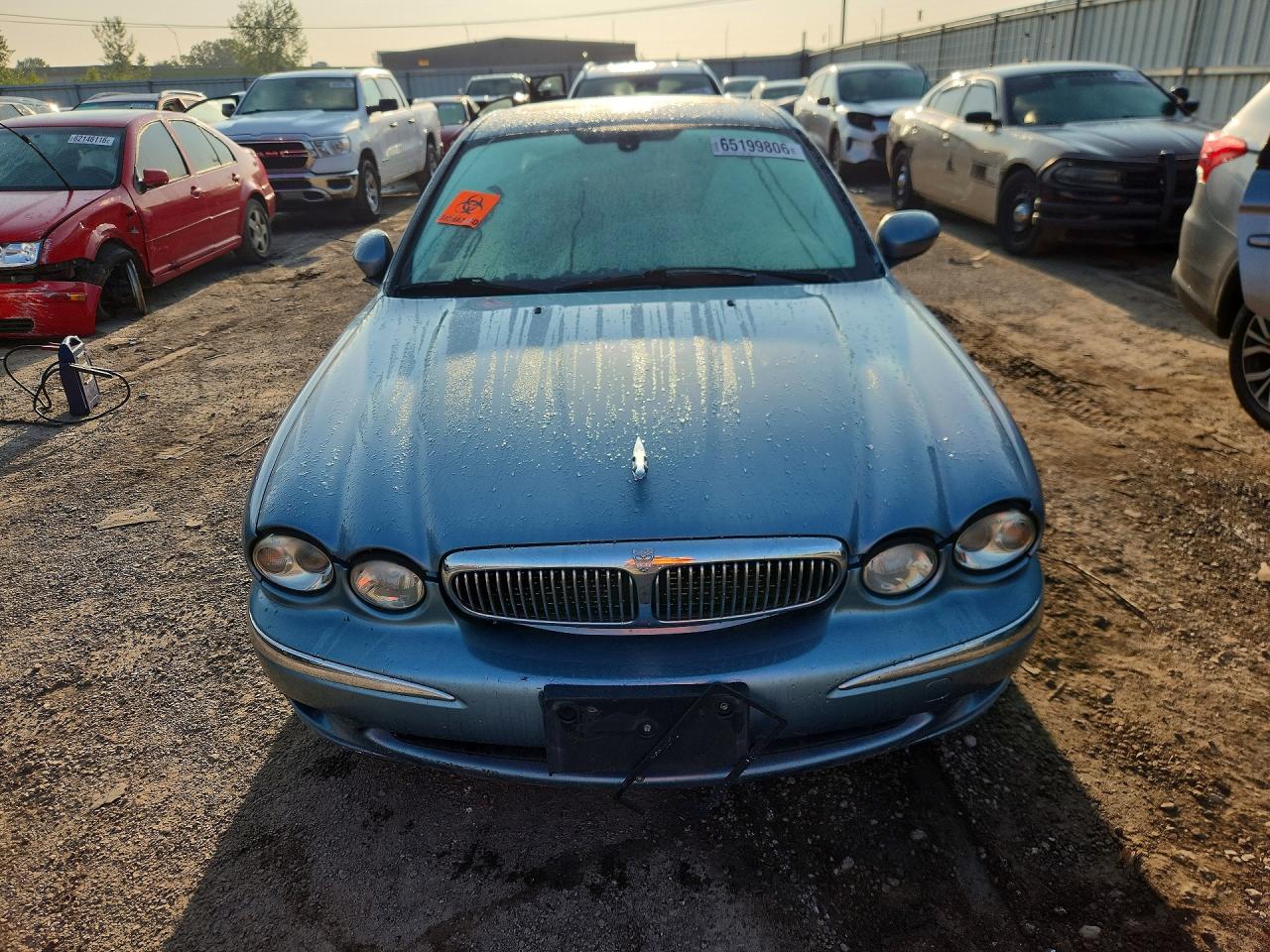 2004 Jaguar X-type 3.0 Blue vin: SAJEA51C24WD95363