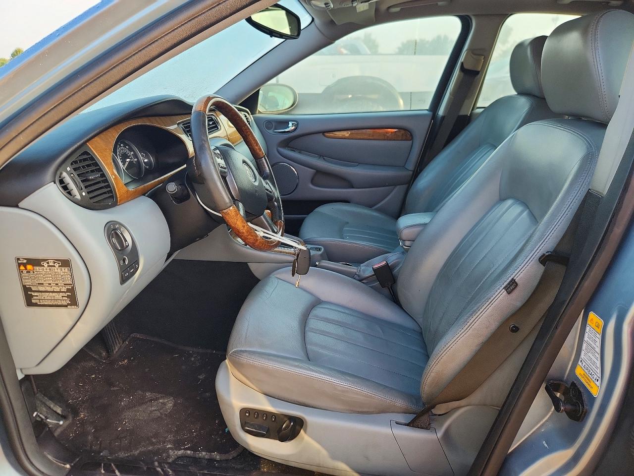 2004 Jaguar X-type 3.0 Blue vin: SAJEA51C24WD95363