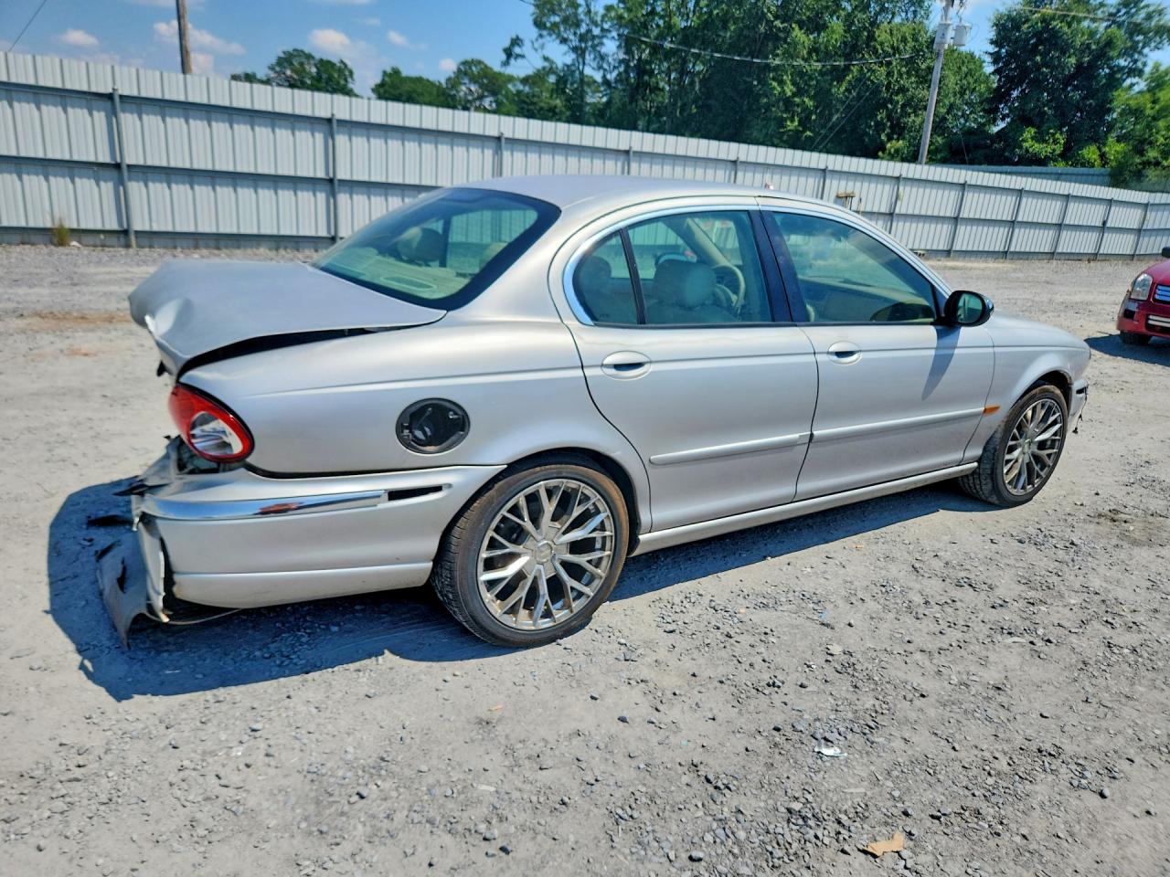 2002 Jaguar X-type 3.0 Silver vin: SAJEA51C32WC38972