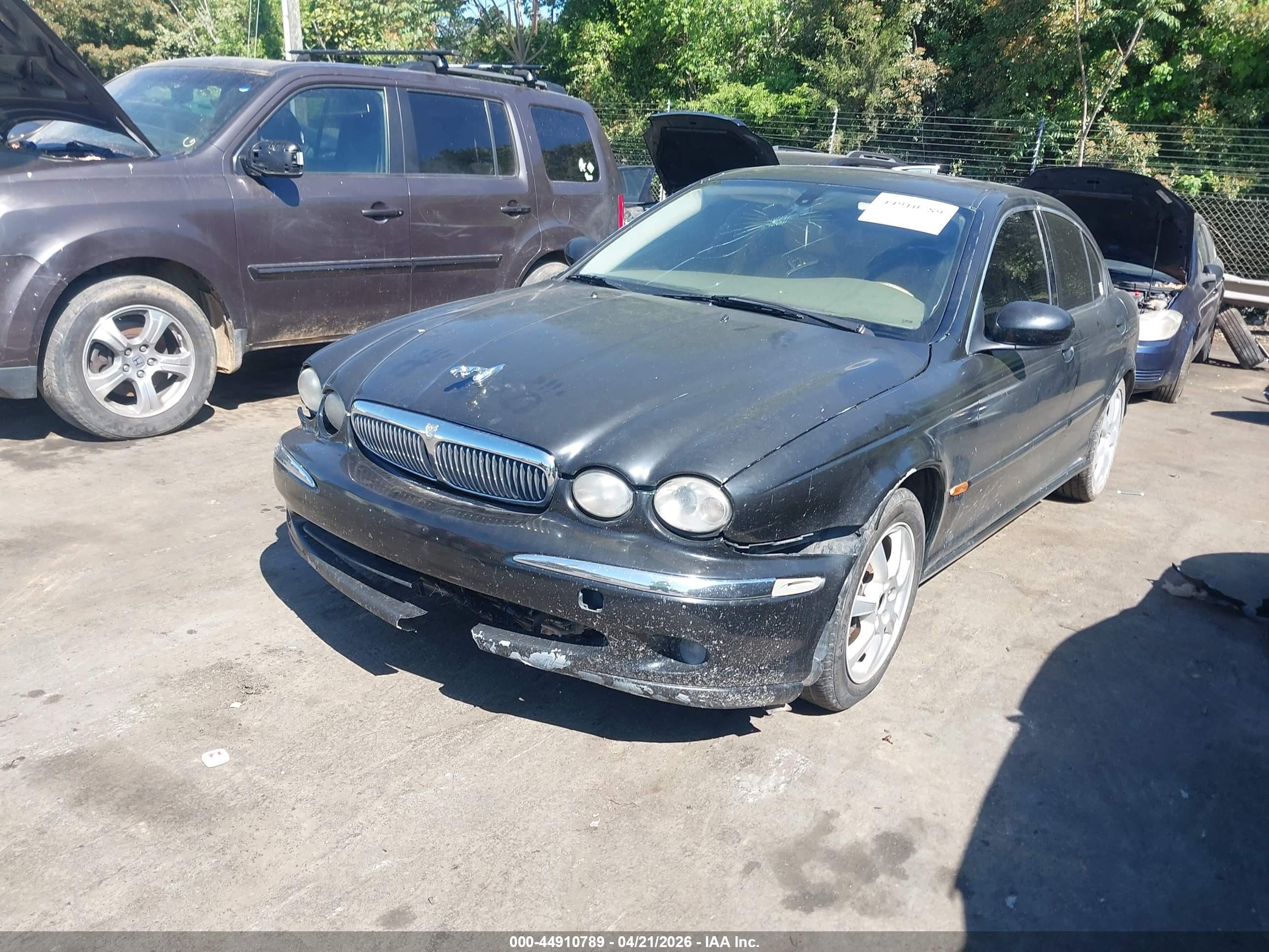 2004 Jaguar X-type 3.0 Black vin: SAJEA51C34WD81732