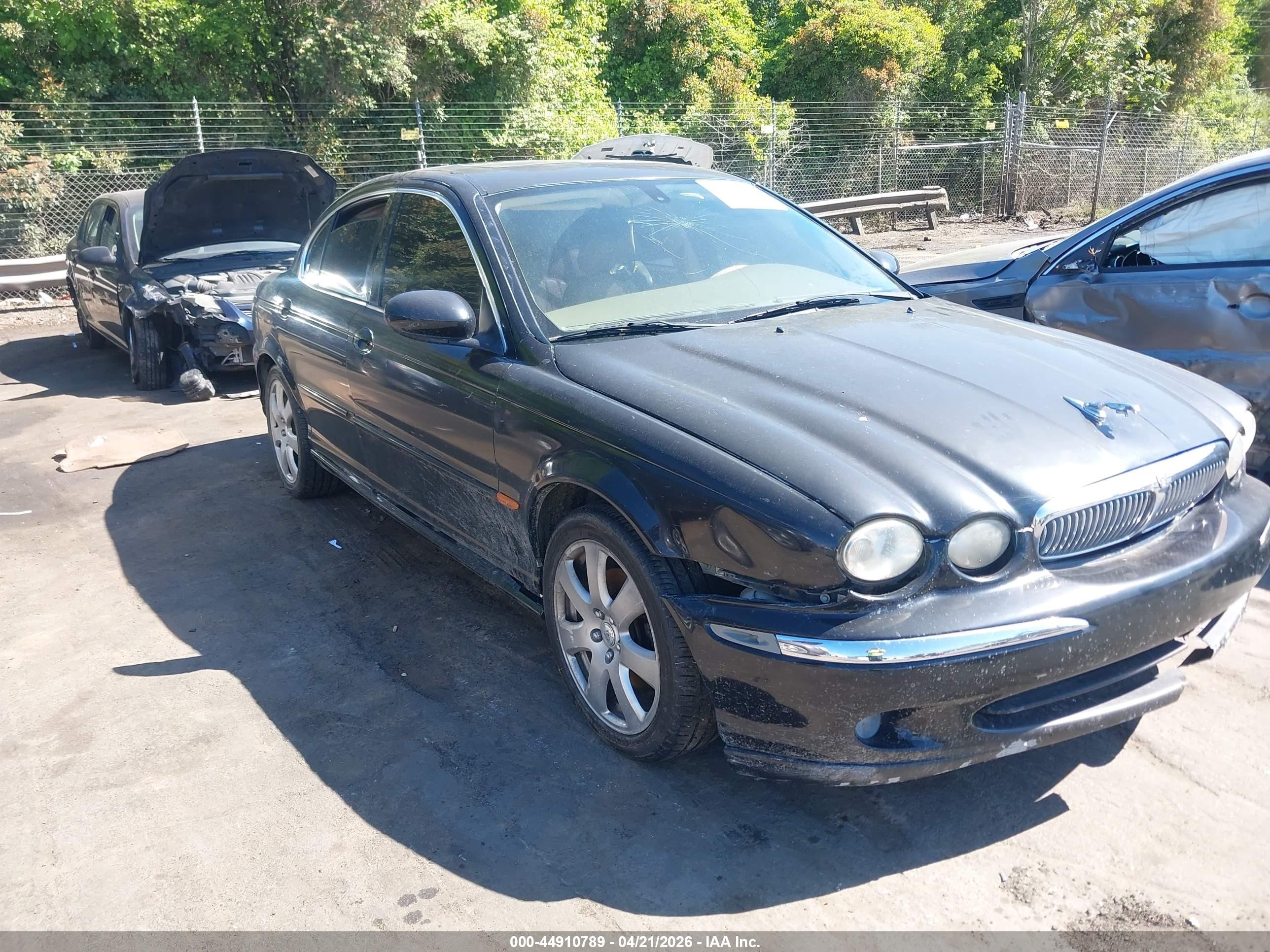 2004 Jaguar X-type 3.0 Black vin: SAJEA51C34WD81732