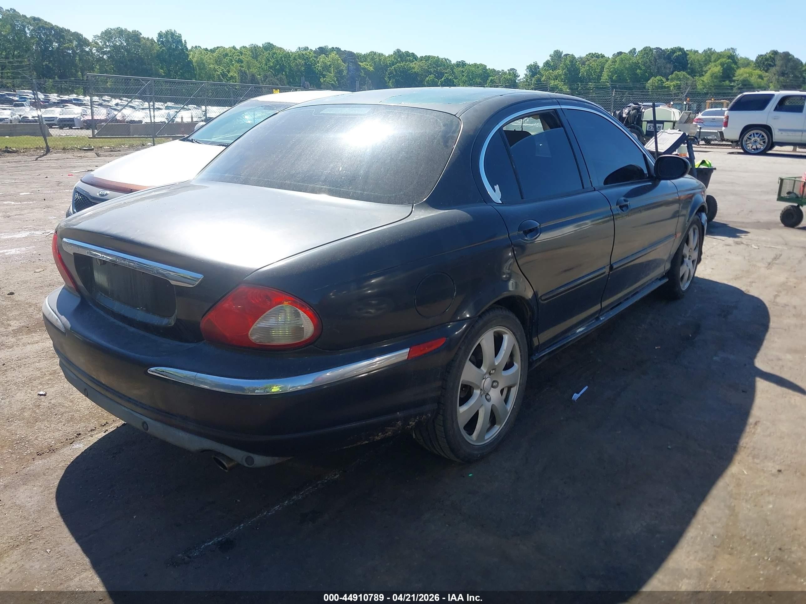2004 Jaguar X-type 3.0 Black vin: SAJEA51C34WD81732