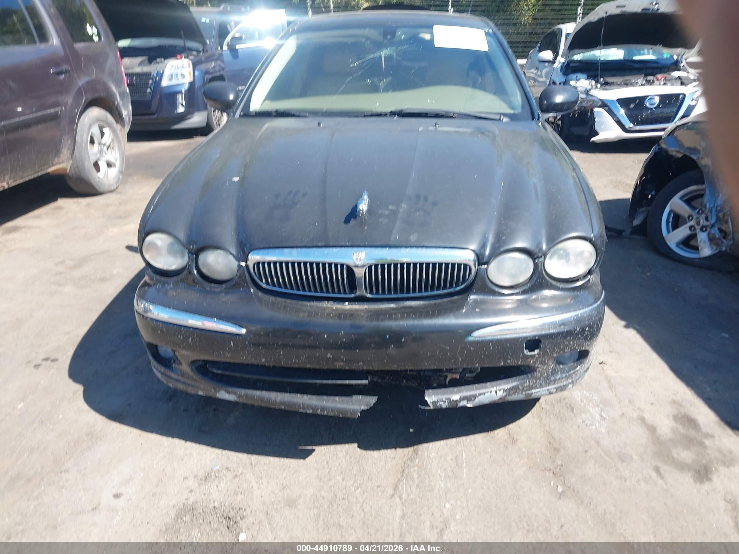 2004 Jaguar X-type 3.0 Black vin: SAJEA51C34WD81732