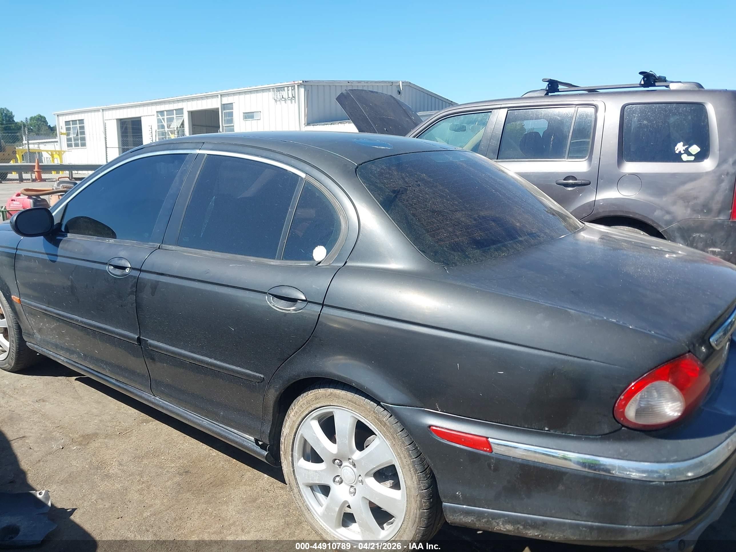 2004 Jaguar X-type 3.0 Black vin: SAJEA51C34WD81732