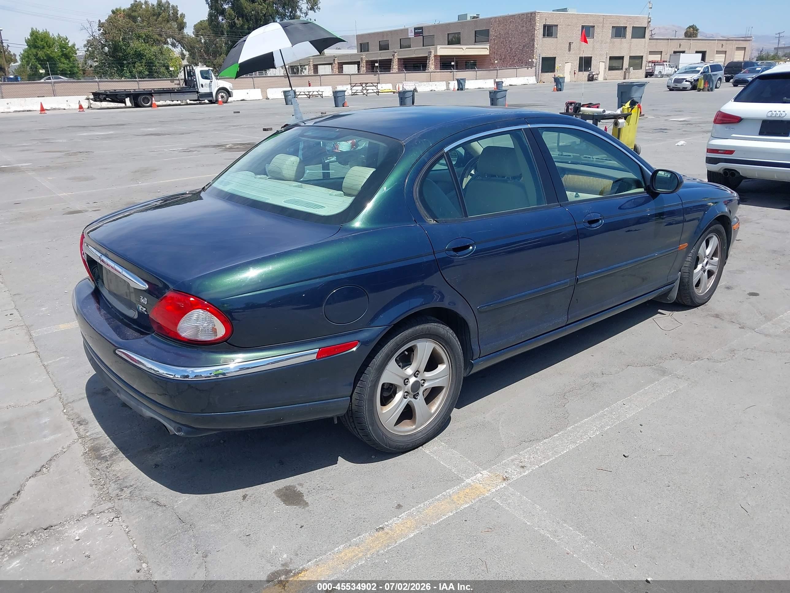 2002 Jaguar X-type 3.0l/3.0l (a5) Green vin: SAJEA51C42WC28869