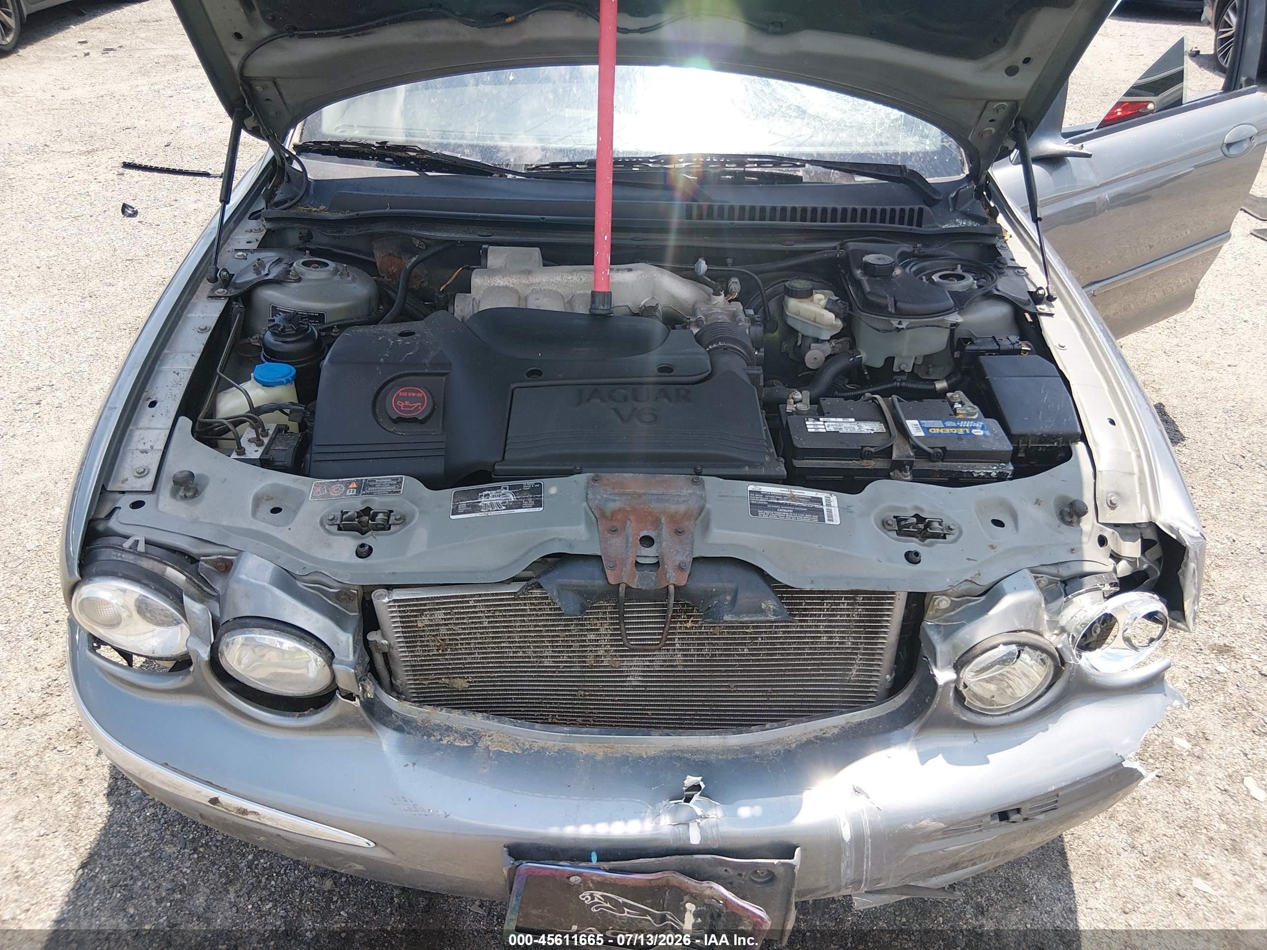 2003 Jaguar X-type 3.0 Gray vin: SAJEA51C43WC92654