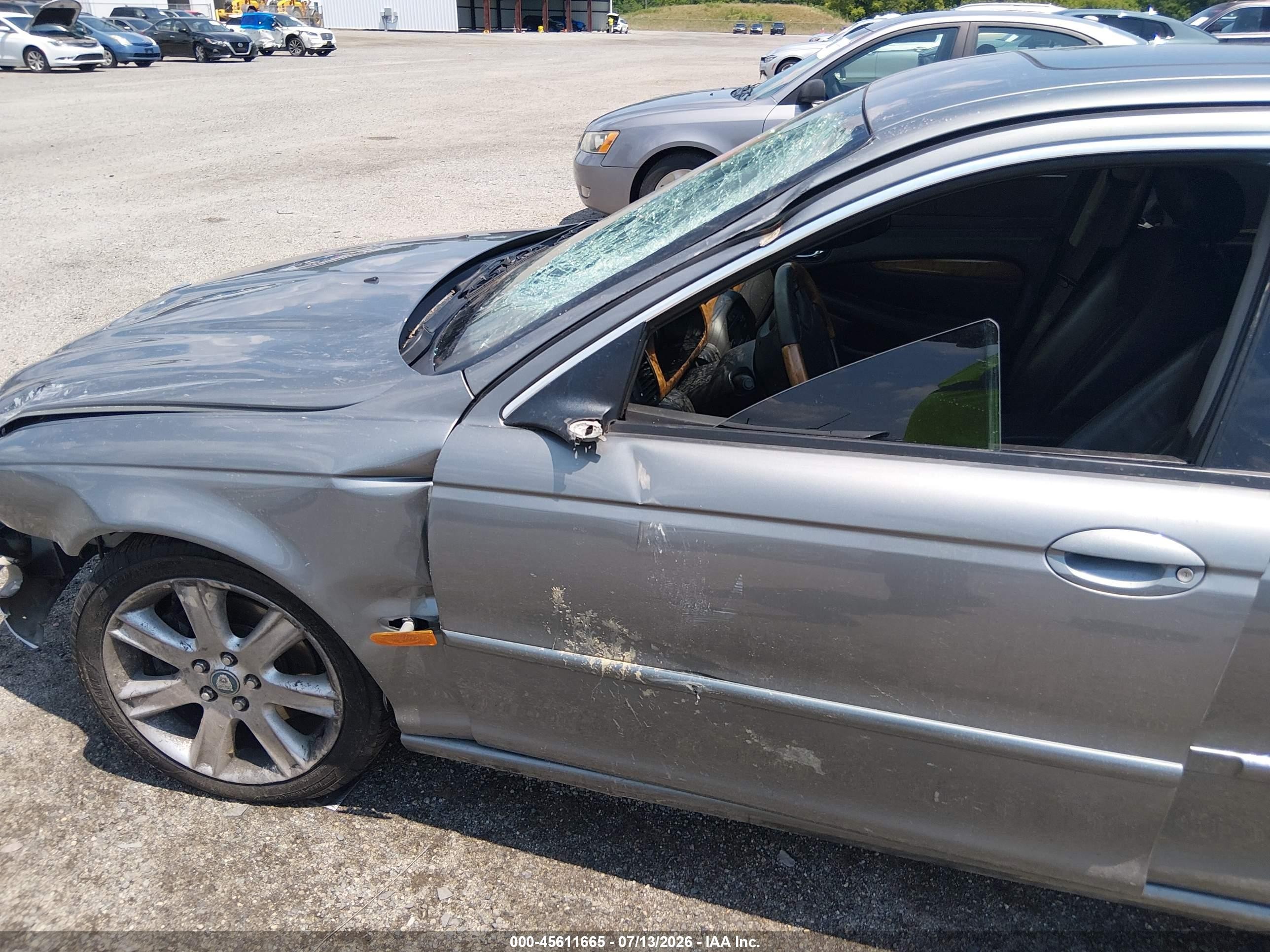 2003 Jaguar X-type 3.0 Gray vin: SAJEA51C43WC92654