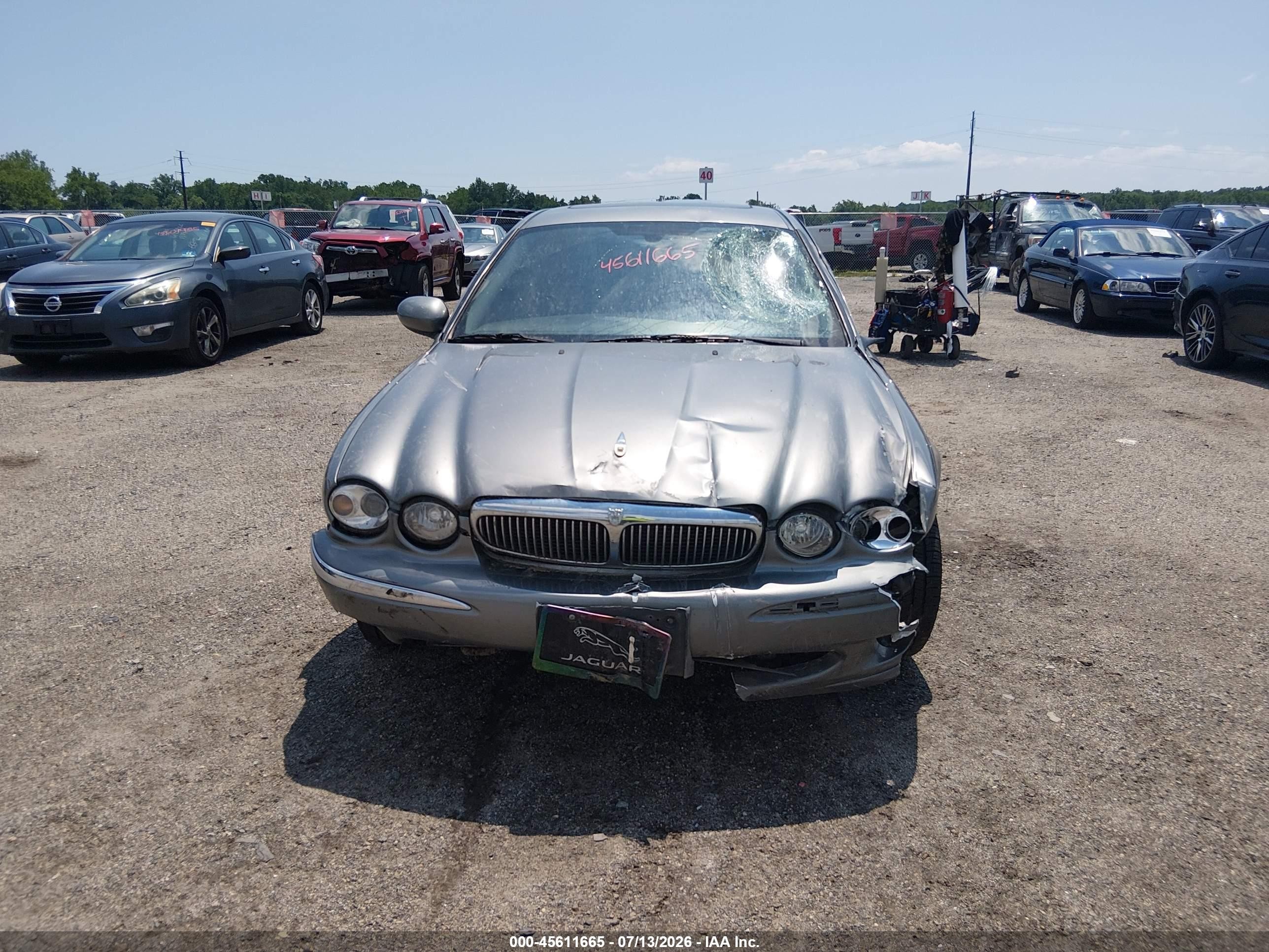 2003 Jaguar X-type 3.0 Gray vin: SAJEA51C43WC92654