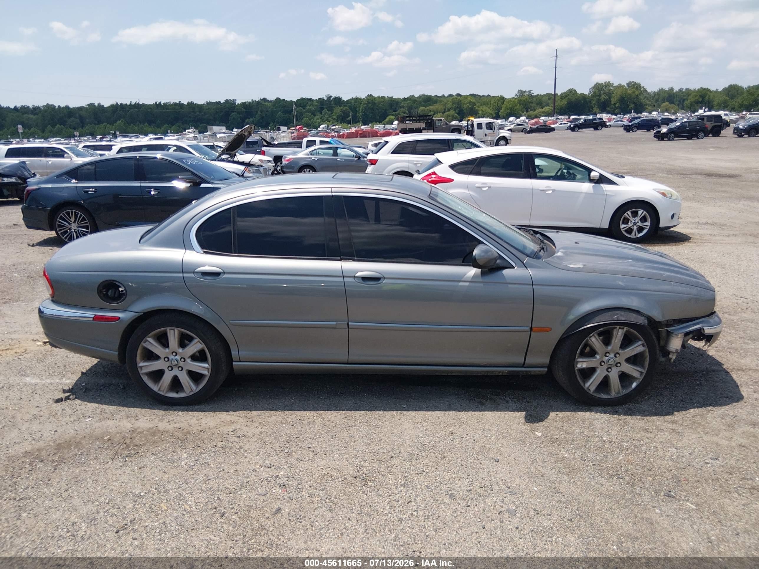 2003 Jaguar X-type 3.0 Gray vin: SAJEA51C43WC92654