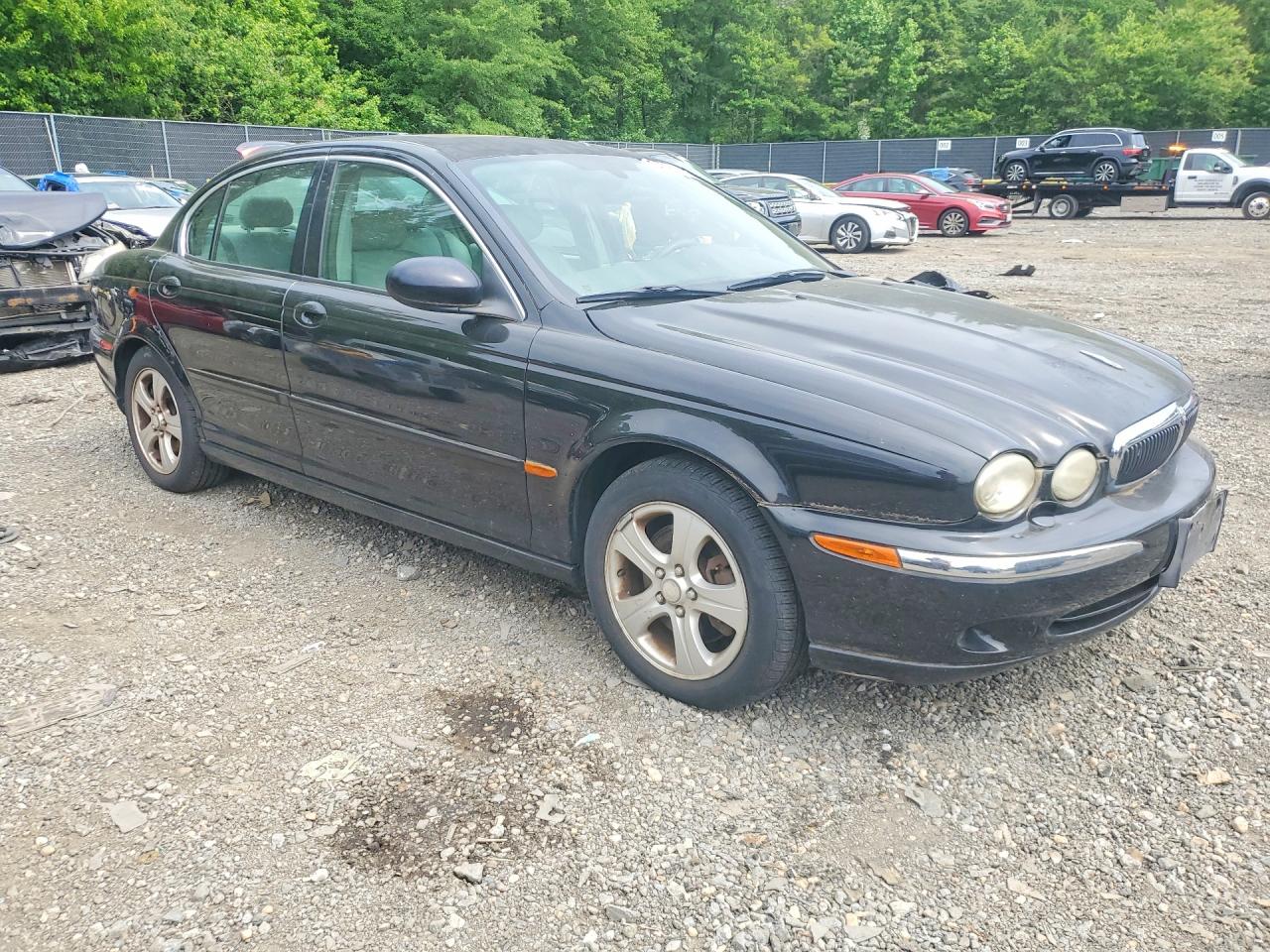 2002 Jaguar X-type 3.0 Black vin: SAJEA51C52WC20621