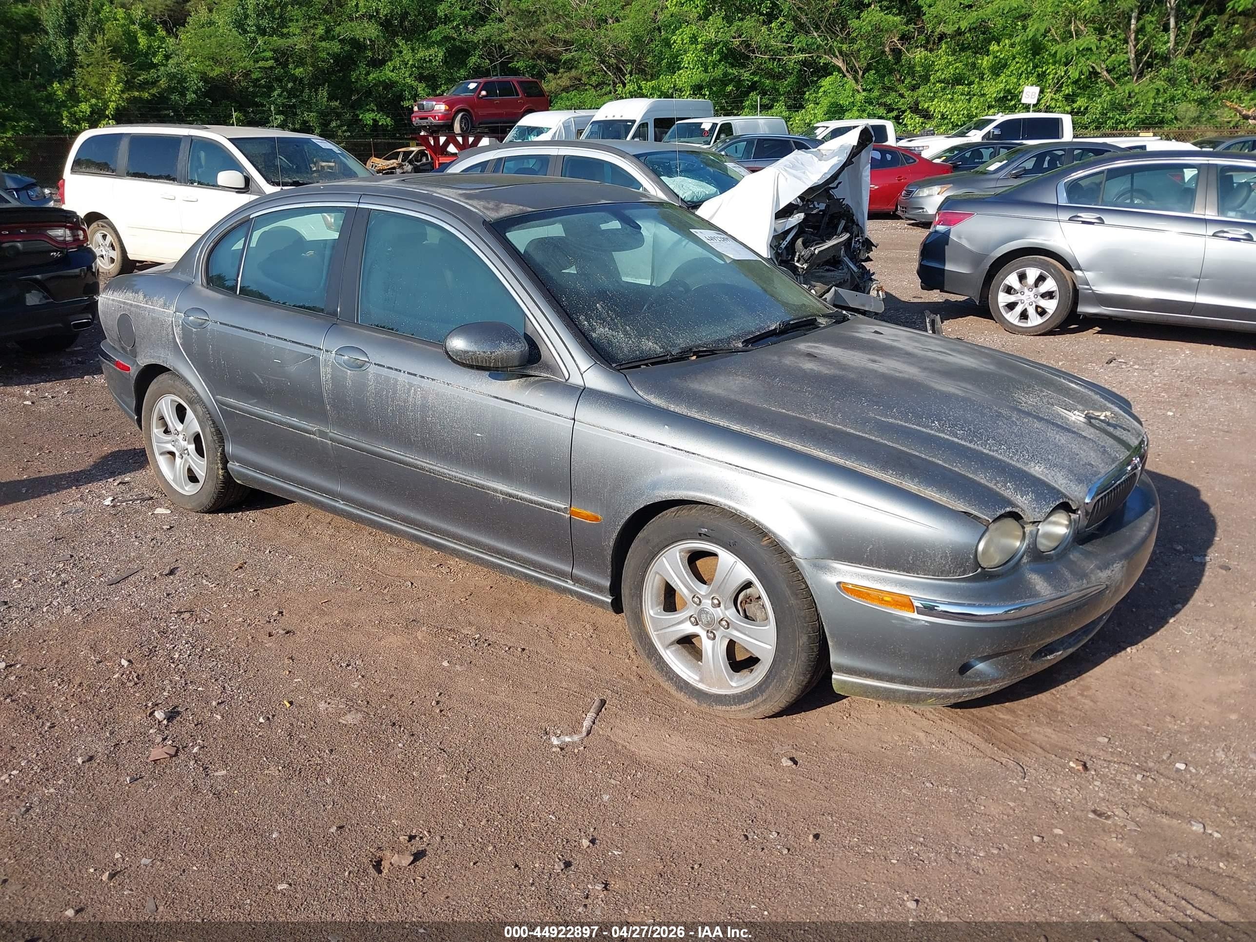 2002 Jaguar X-type 3.0l Silver vin: SAJEA51C52WC53540