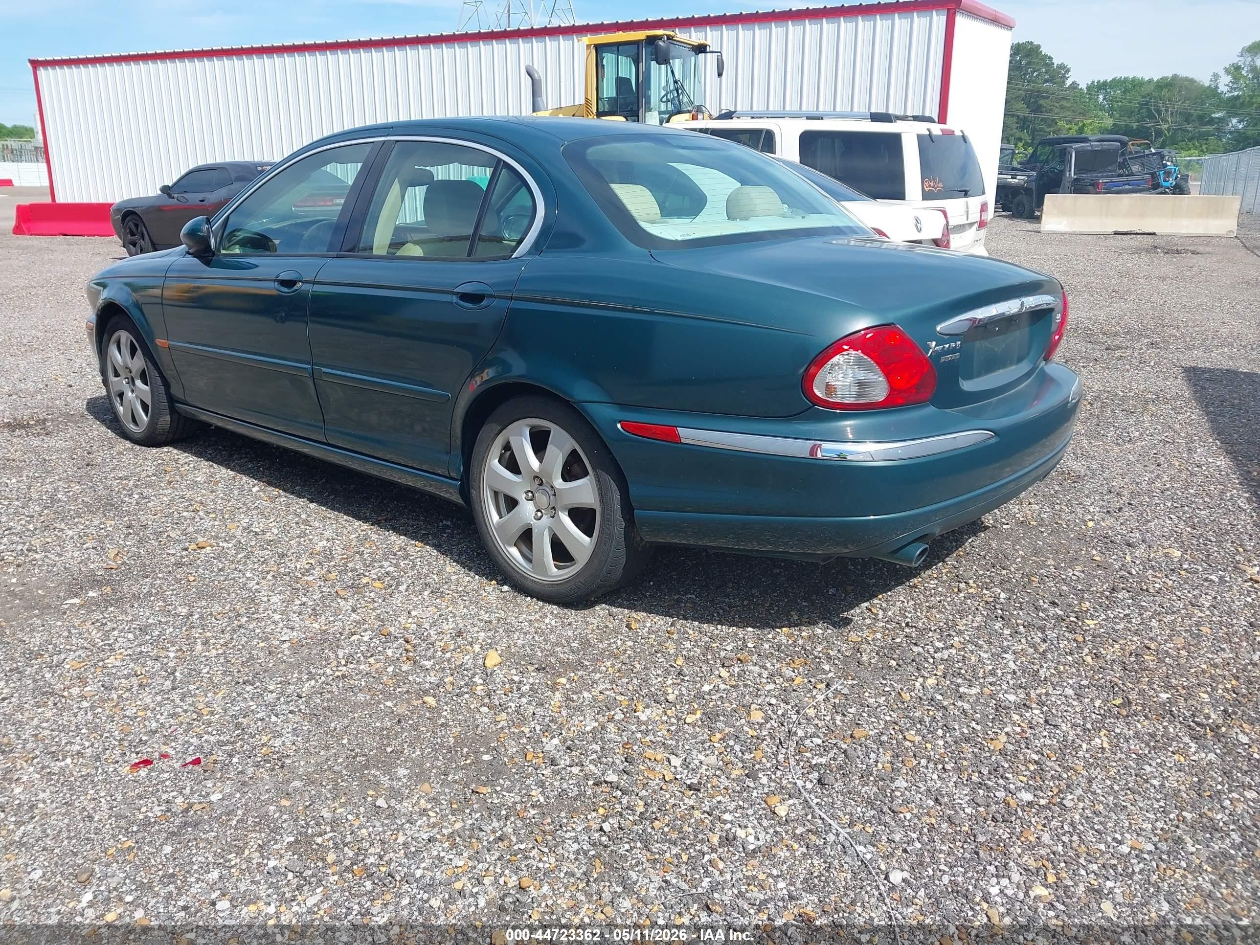 2004 Jaguar X-type 3.0 Green vin: SAJEA51C54WD67489