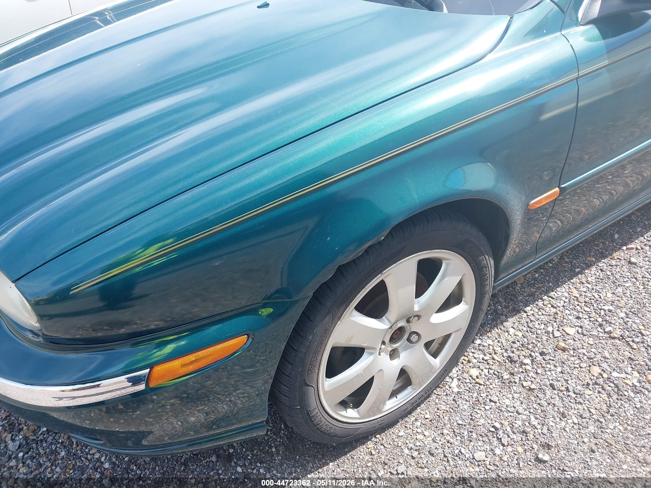 2004 Jaguar X-type 3.0 Green vin: SAJEA51C54WD67489
