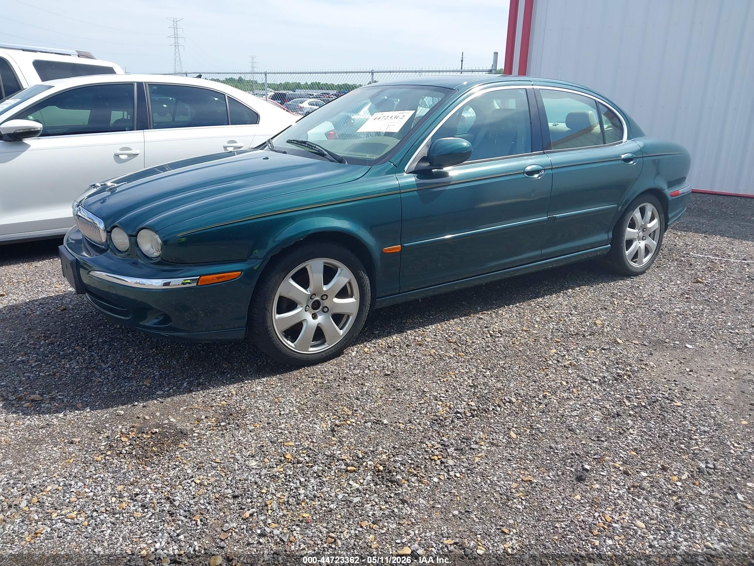 2004 Jaguar X-type 3.0 Green vin: SAJEA51C54WD67489