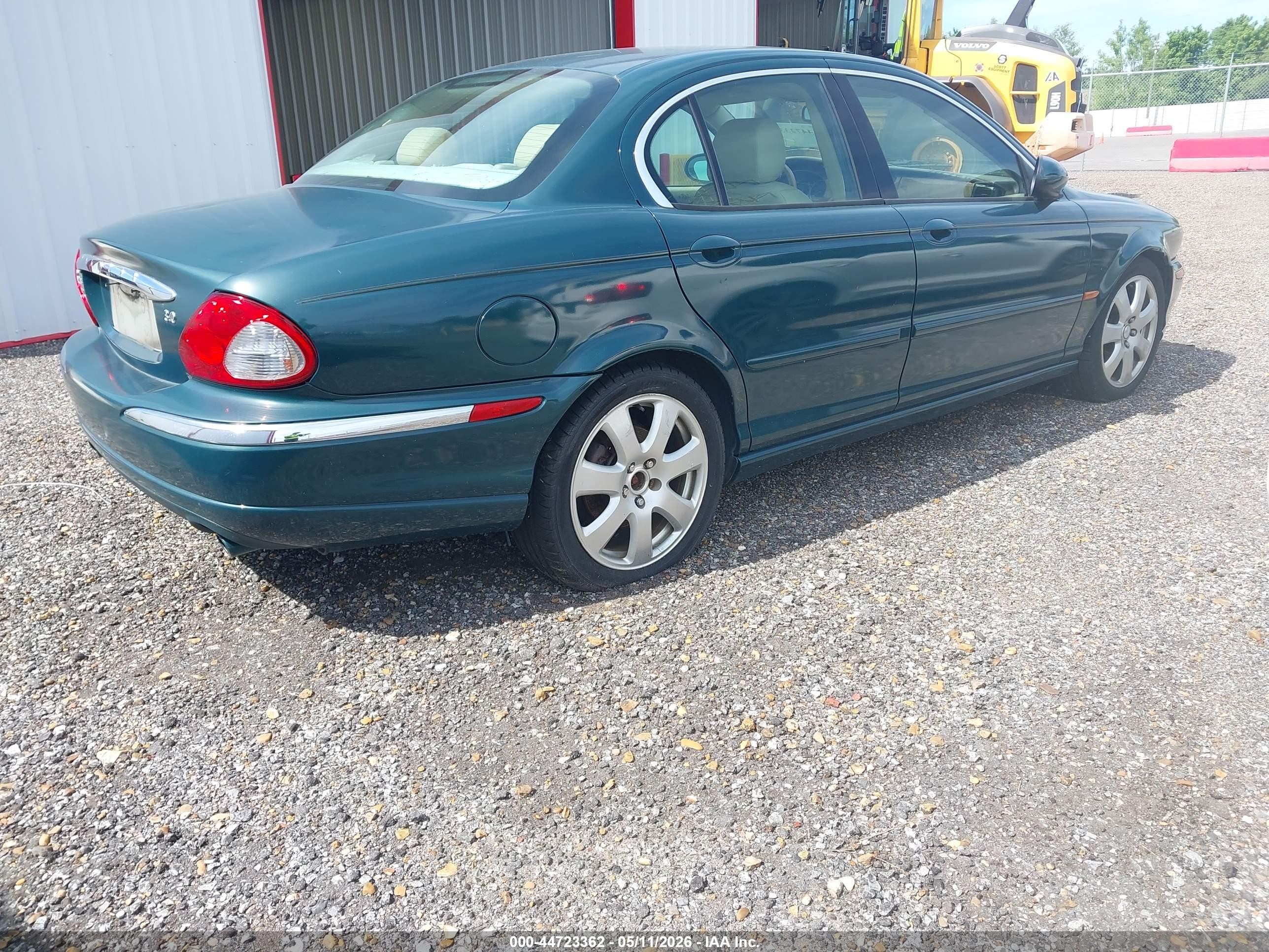 2004 Jaguar X-type 3.0 Green vin: SAJEA51C54WD67489