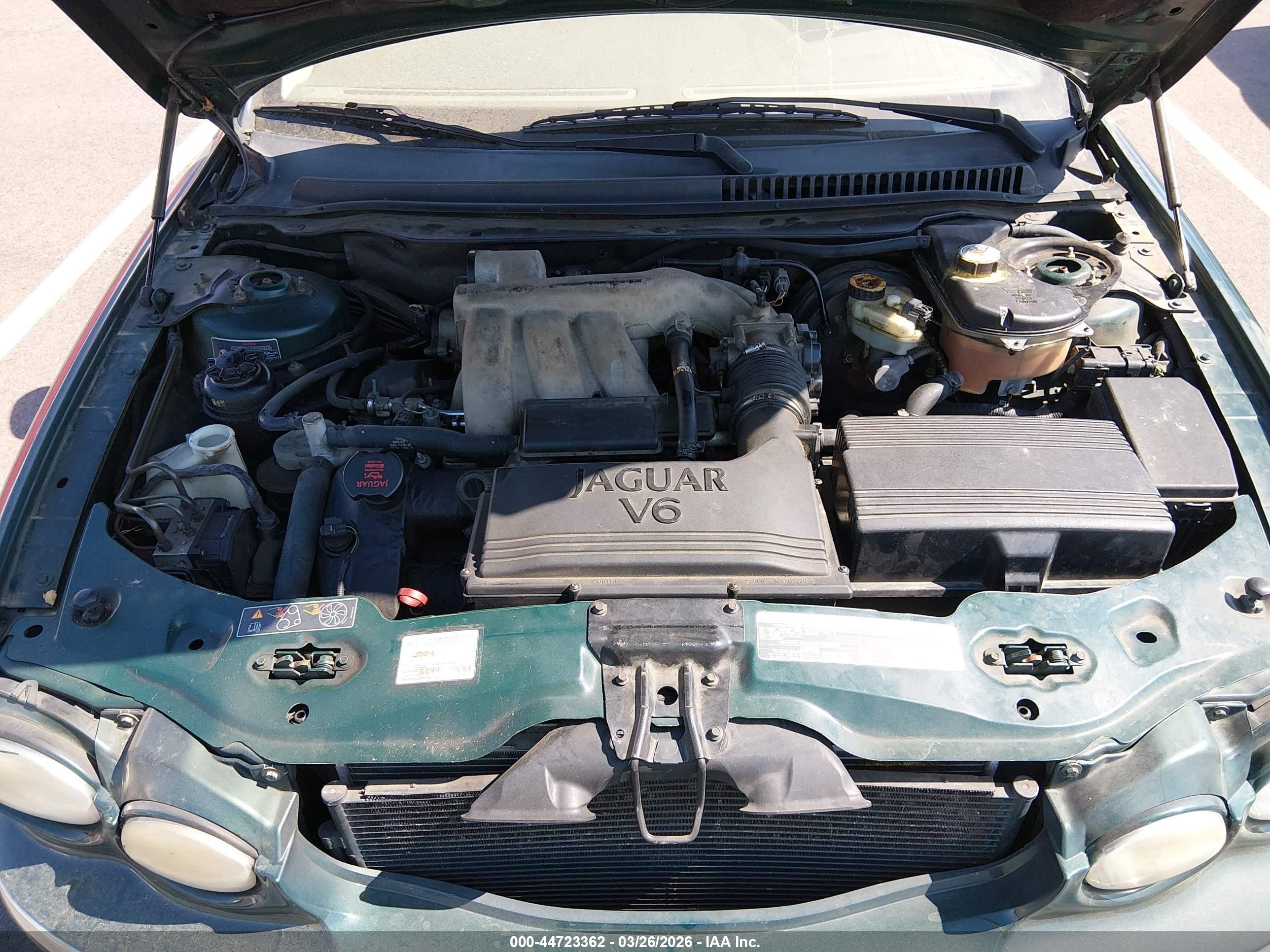 2004 Jaguar X-type 3.0 Green vin: SAJEA51C54WD67489