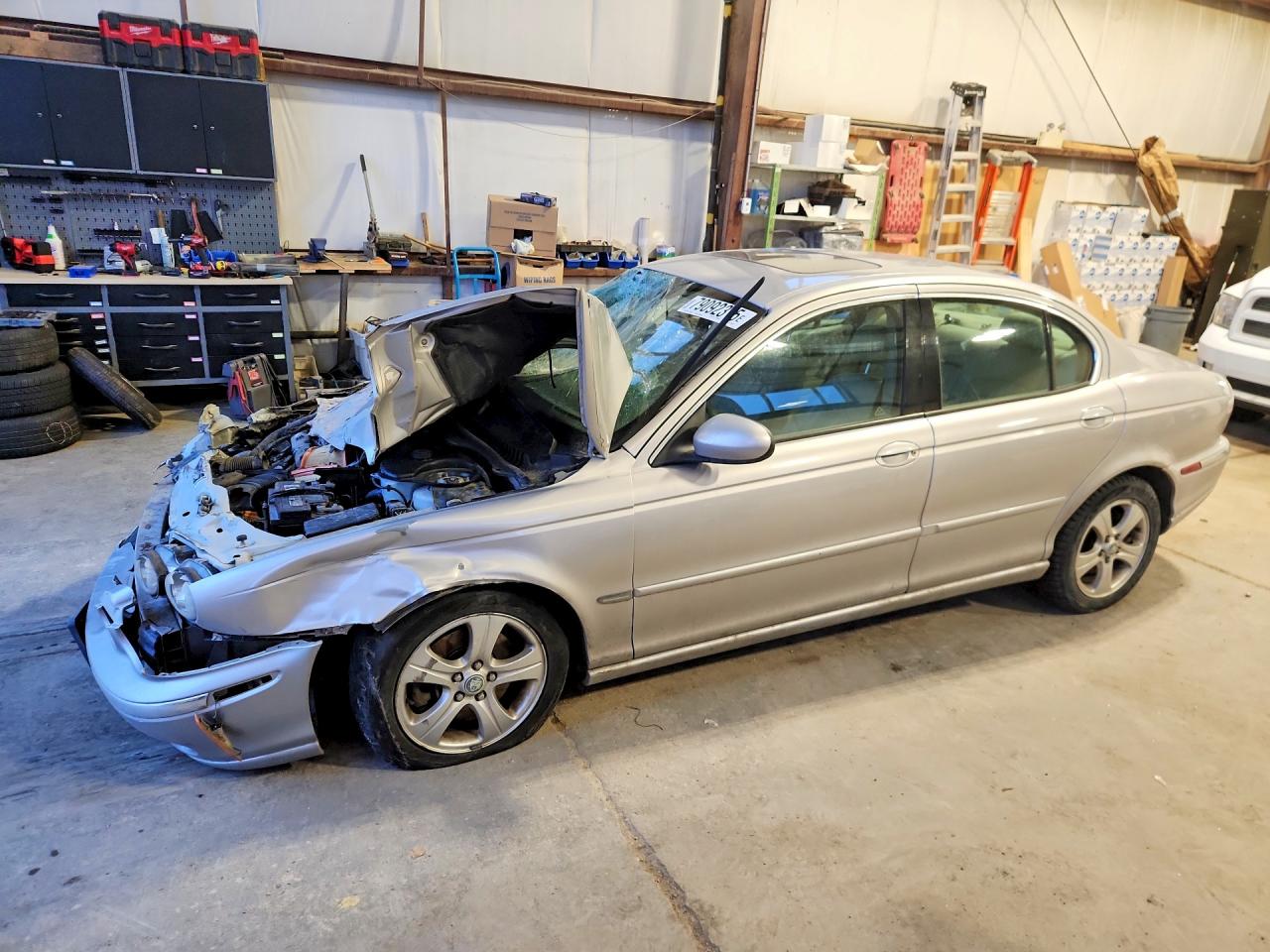 2002 Jaguar X-type 3.0 Серебряный vin: SAJEA51C62WC68614