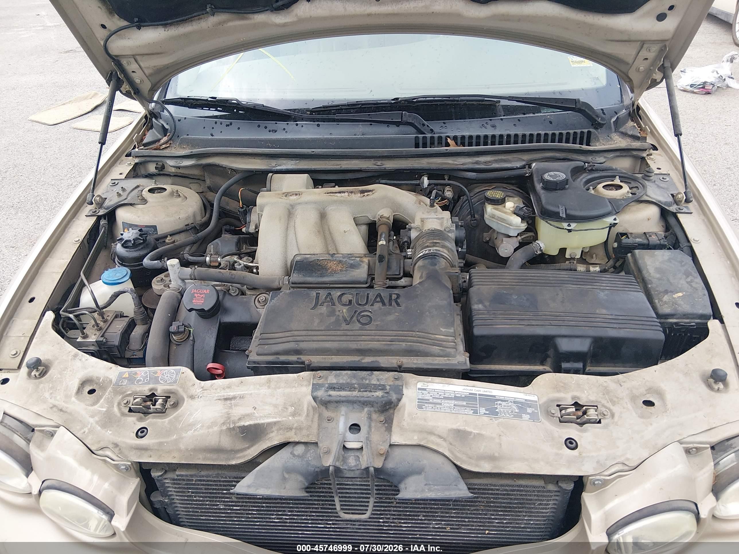 2004 Jaguar X-type 3.0 Желто-коричневый vin: SAJEA51C64WD73480