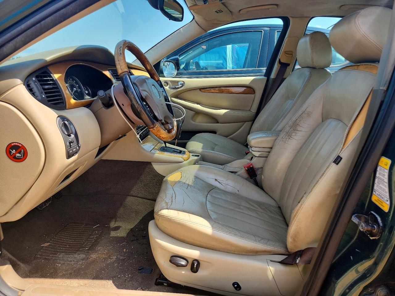 2004 Jaguar X-type 3.0 Green vin: SAJEA51C64WD80901