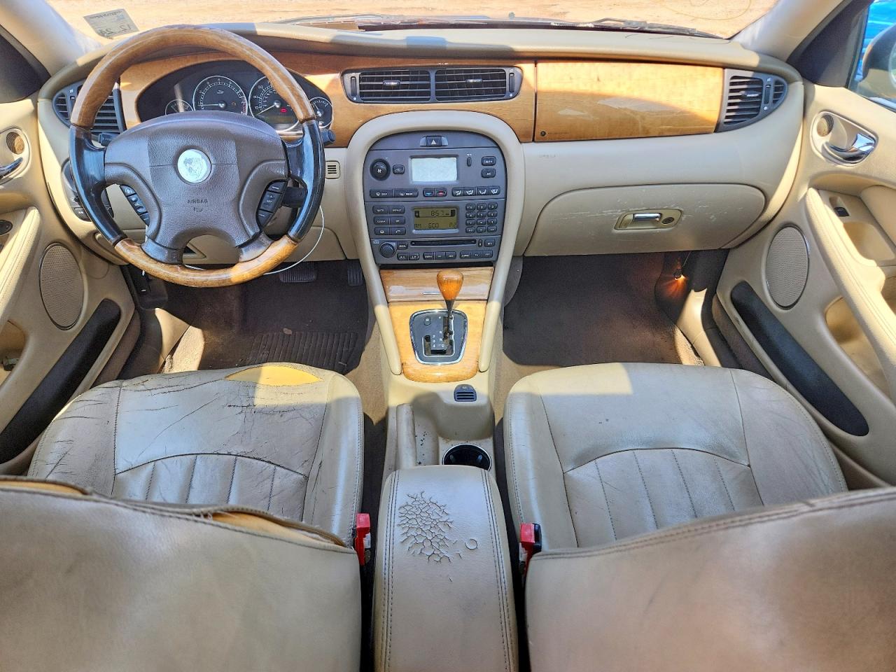 2004 Jaguar X-type 3.0 Green vin: SAJEA51C64WD80901