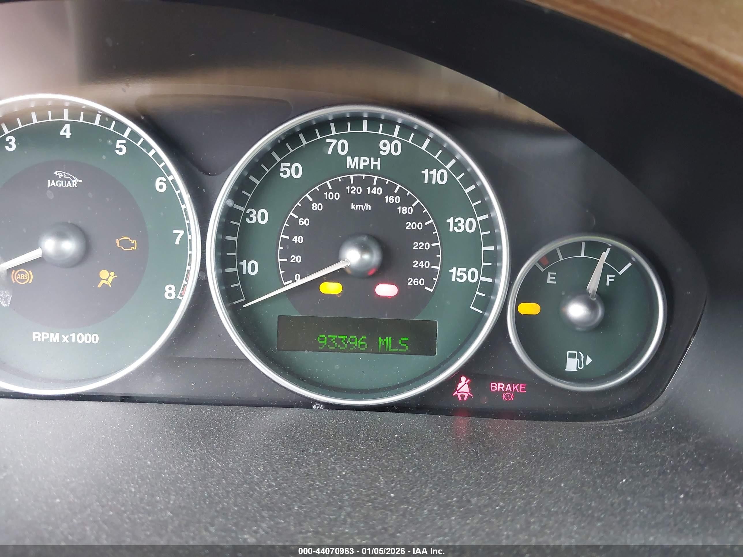 2002 Jaguar X-type 3.0l Blue vin: SAJEA51C72WC46671