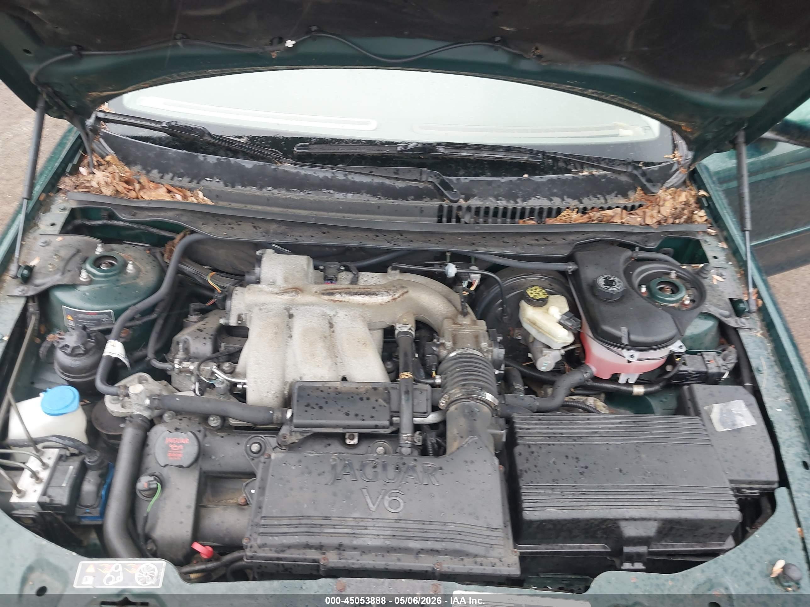 2004 Jaguar X-type 3.0 Green vin: SAJEA51C74WD67509
