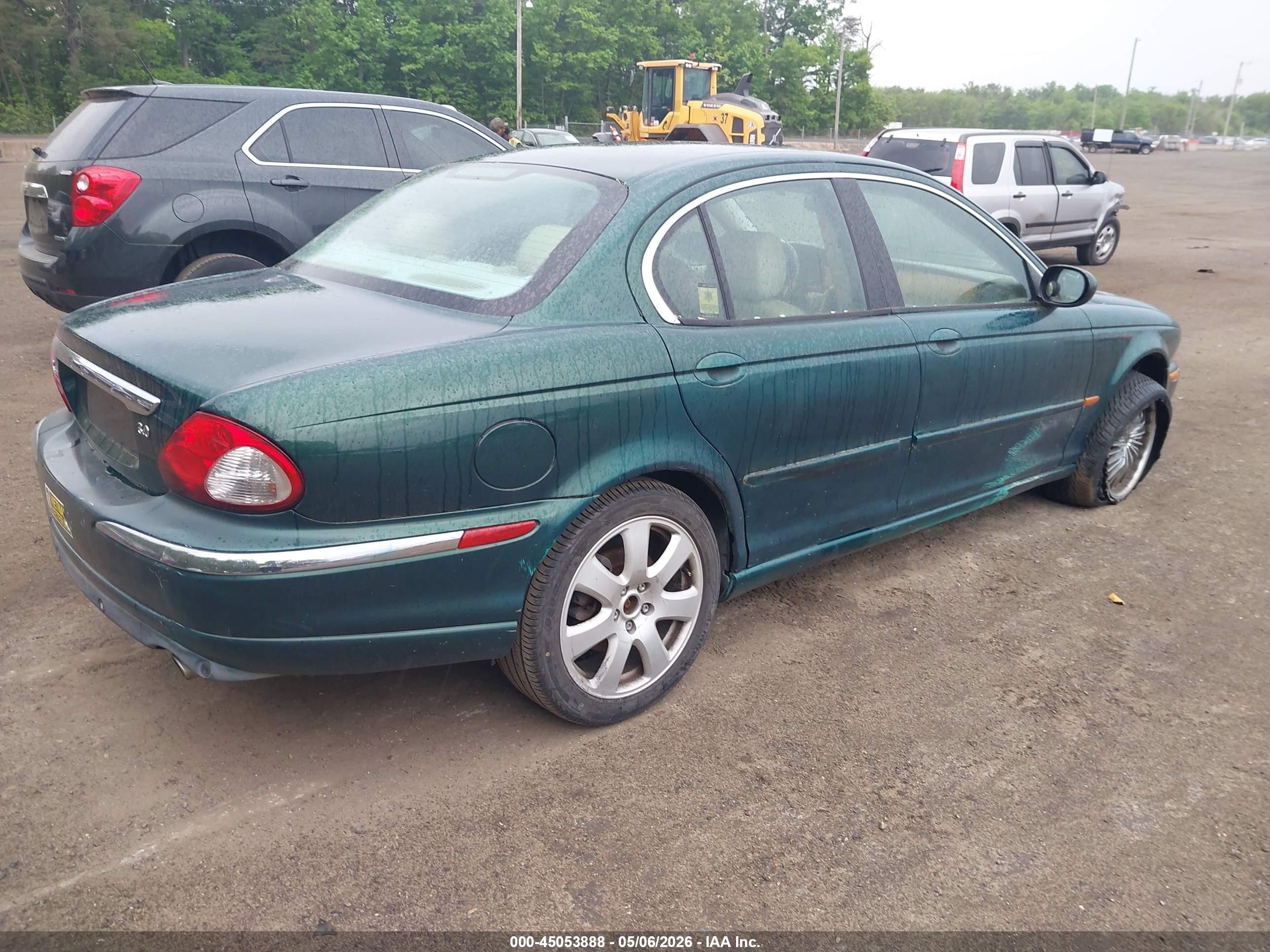 2004 Jaguar X-type 3.0 Green vin: SAJEA51C74WD67509