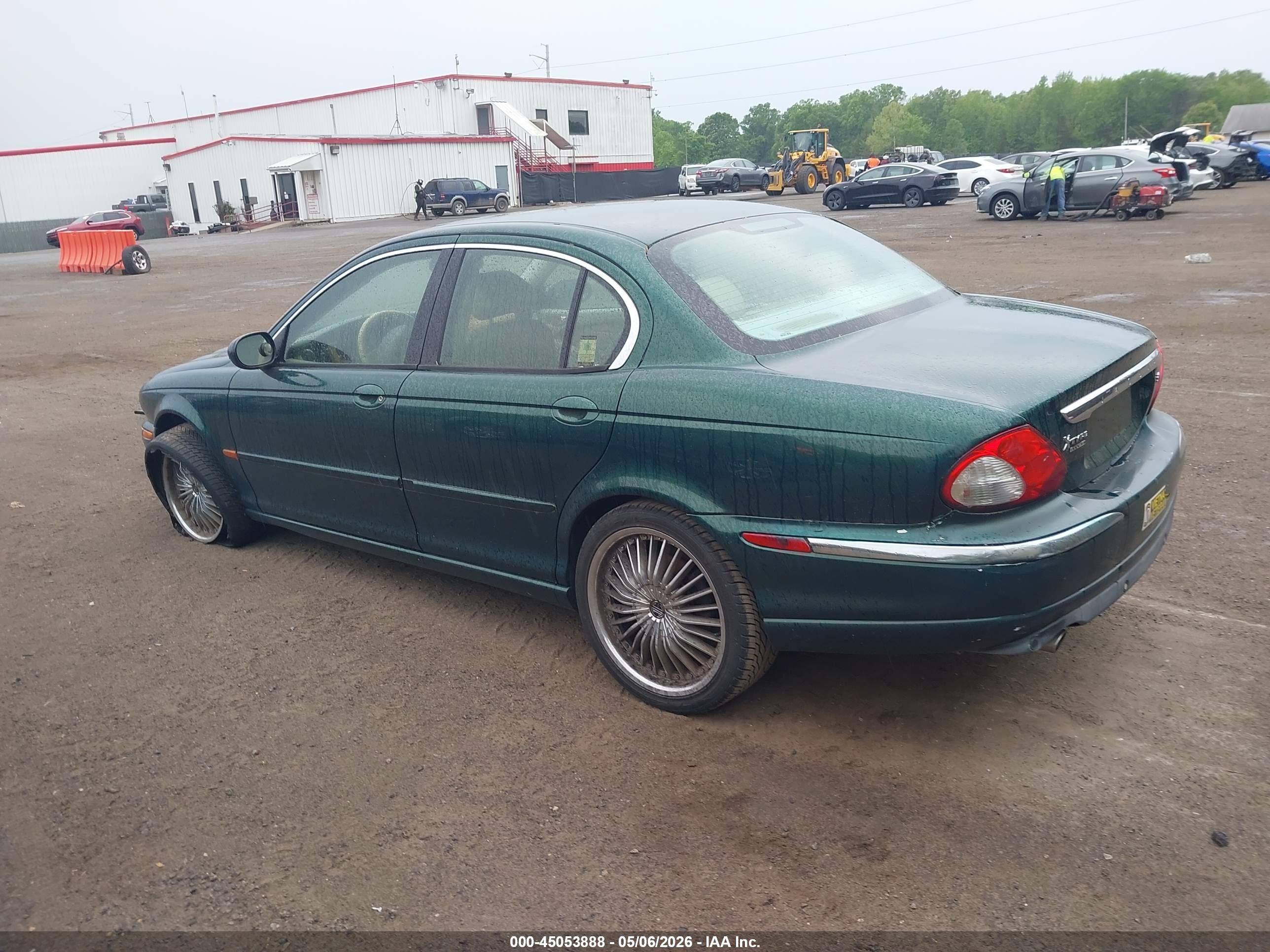 2004 Jaguar X-type 3.0 Green vin: SAJEA51C74WD67509