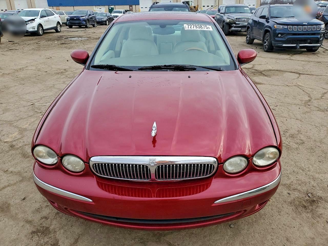 2004 Jaguar X-type 3.0 Red vin: SAJEA51C74WD68143