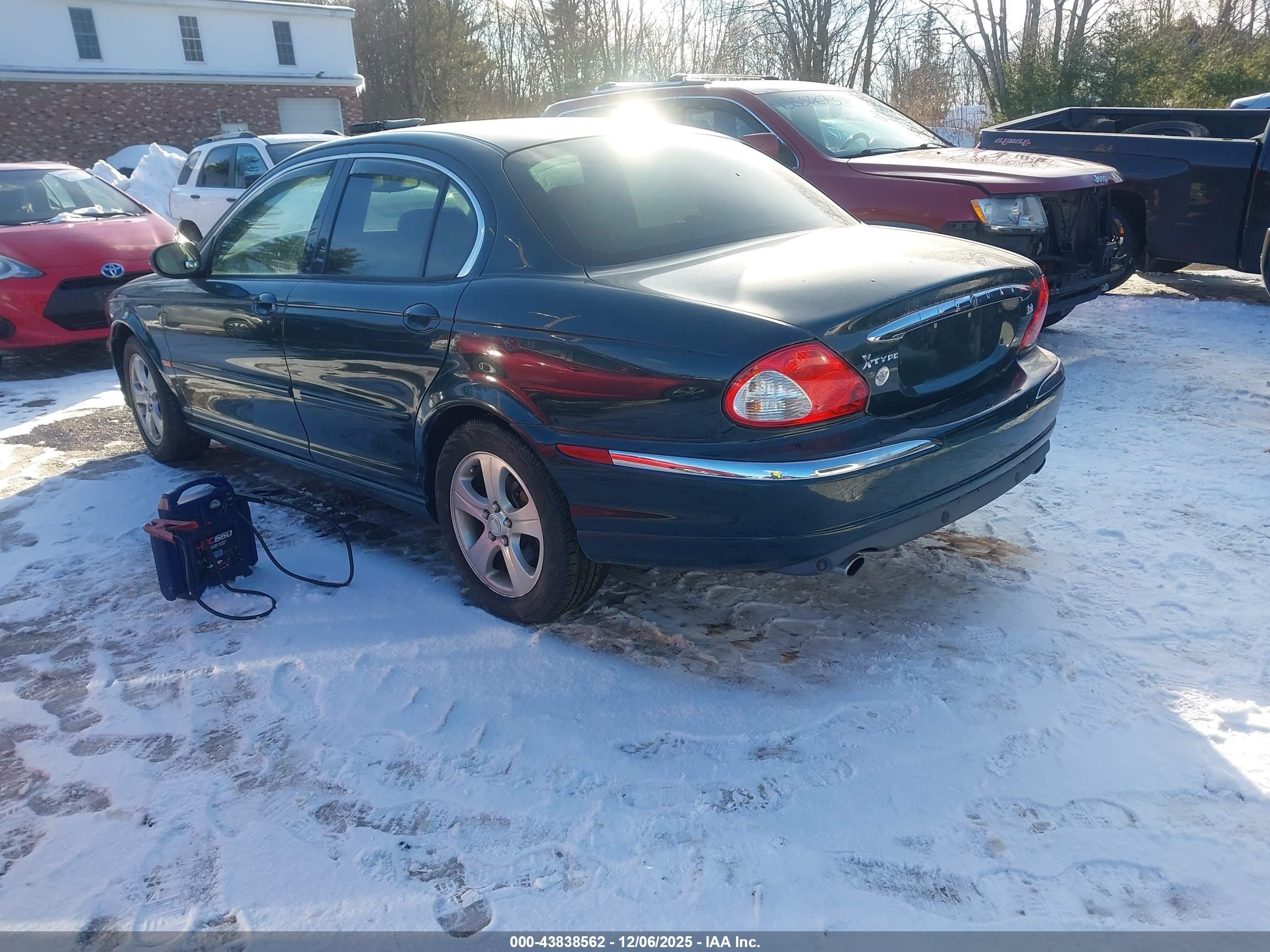 2002 Jaguar X-type 3.0l Green vin: SAJEA51C82WC06714