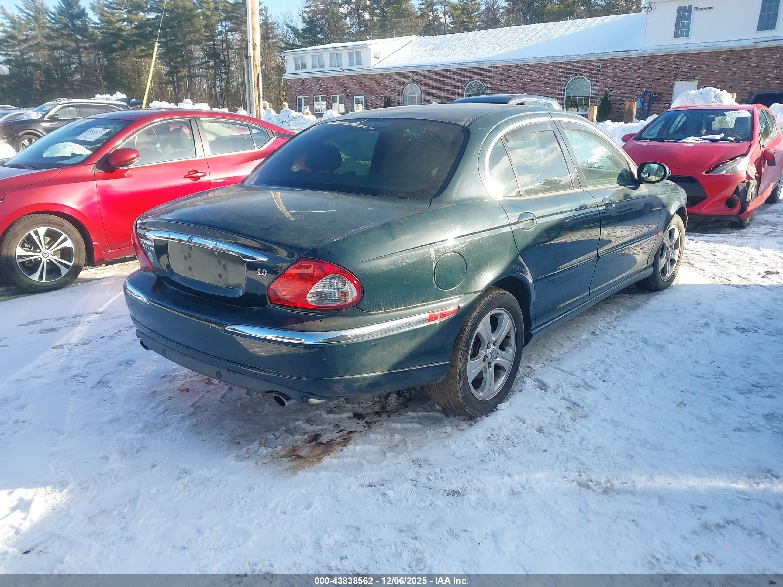 2002 Jaguar X-type 3.0l Green vin: SAJEA51C82WC06714