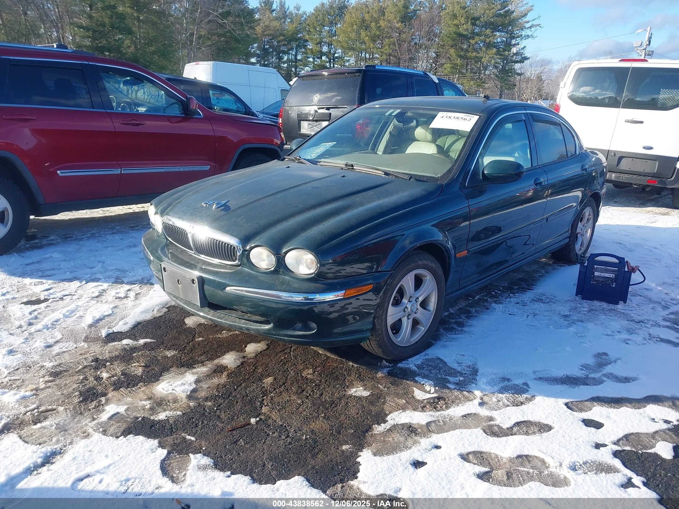 2002 Jaguar X-type 3.0l Green vin: SAJEA51C82WC06714