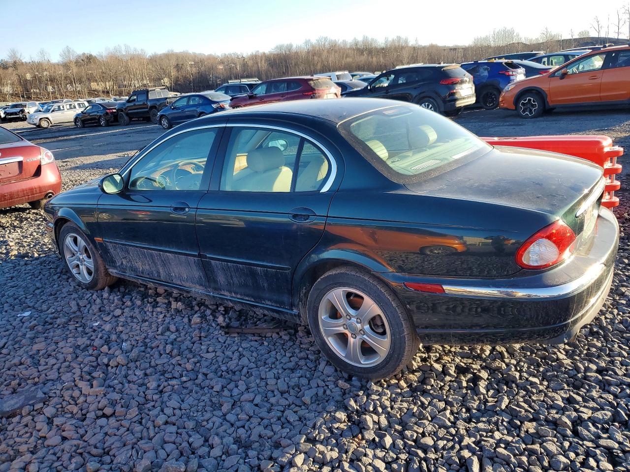 2002 Jaguar X-type 3.0 Green vin: SAJEA51C92WC40080
