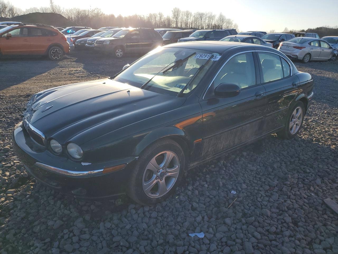 2002 Jaguar X-type 3.0 Green vin: SAJEA51C92WC40080